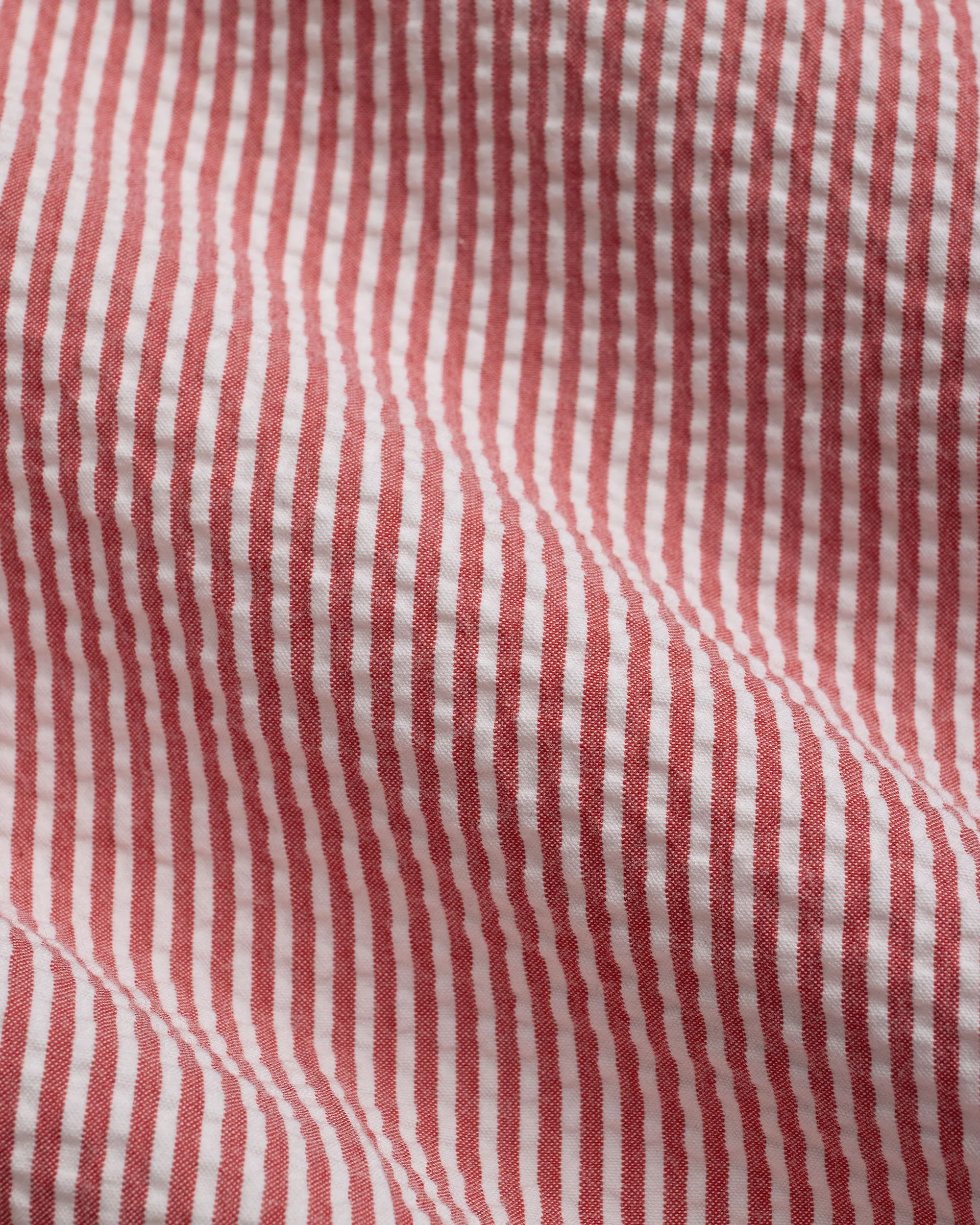 Red Cotton Seersucker Shorts sold by J. Press product image thumbnail 3