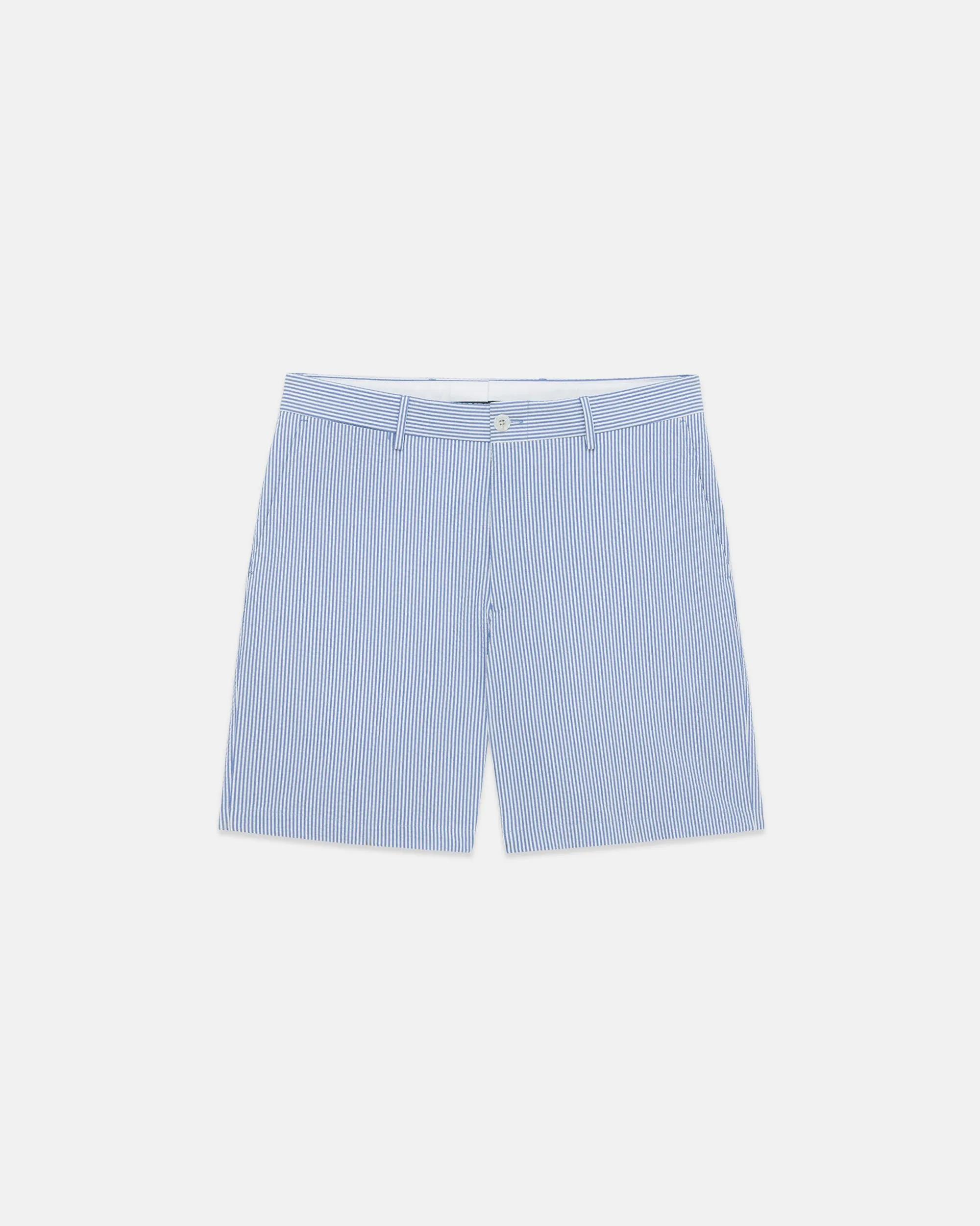 Blue Cotton Seersucker Shorts sold by J. Press
