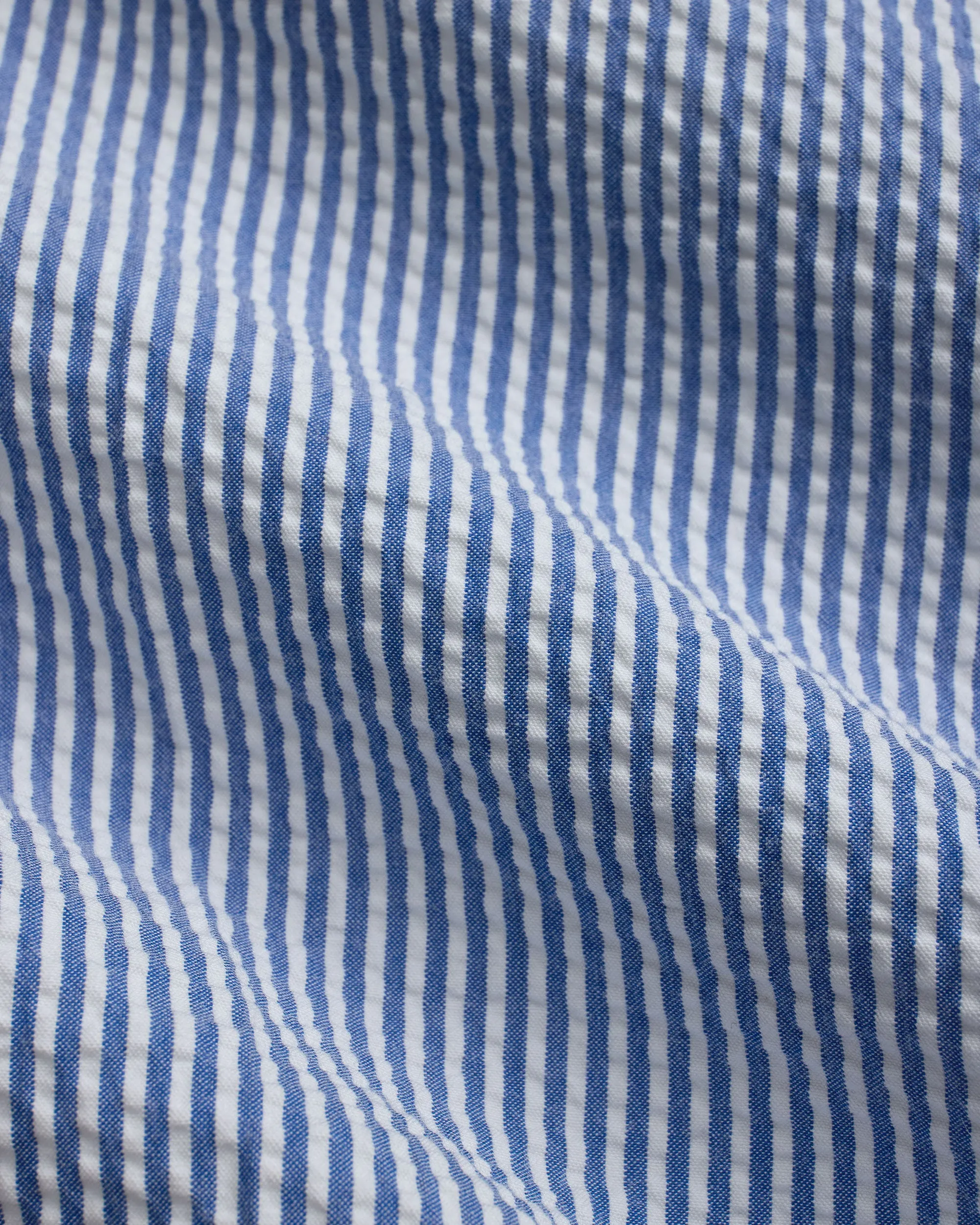 Blue Cotton Seersucker Shorts sold by J. Press product image thumbnail 3