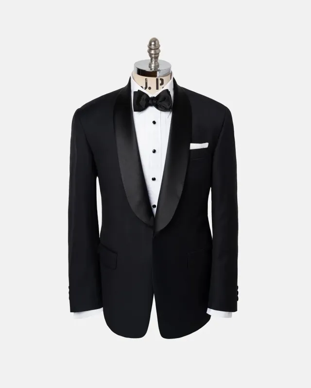 Made-in-USA Satin Shawl Collar Tuxedo made by J. Press