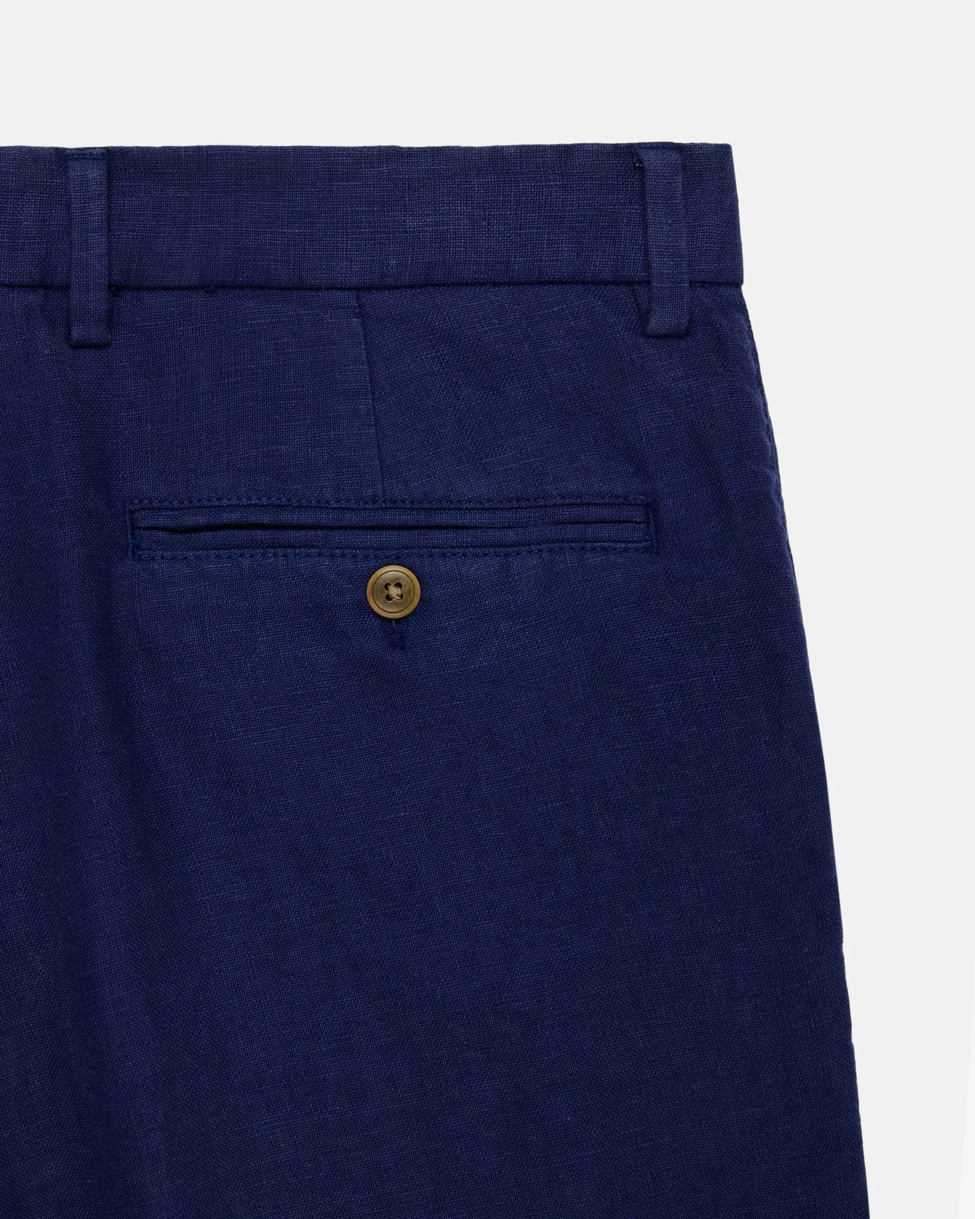 Navy Linen Shorts sold by J. Press product image thumbnail 2