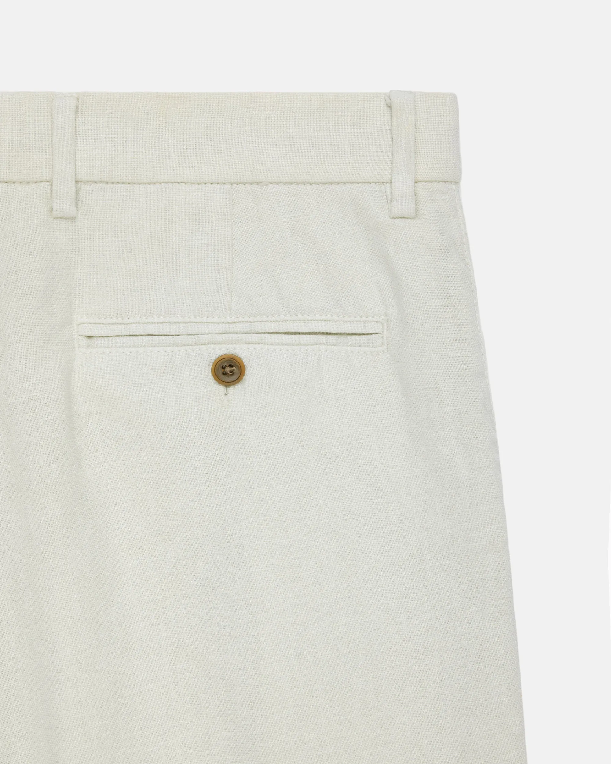 Ivory Linen Shorts sold by J. Press product image thumbnail 2