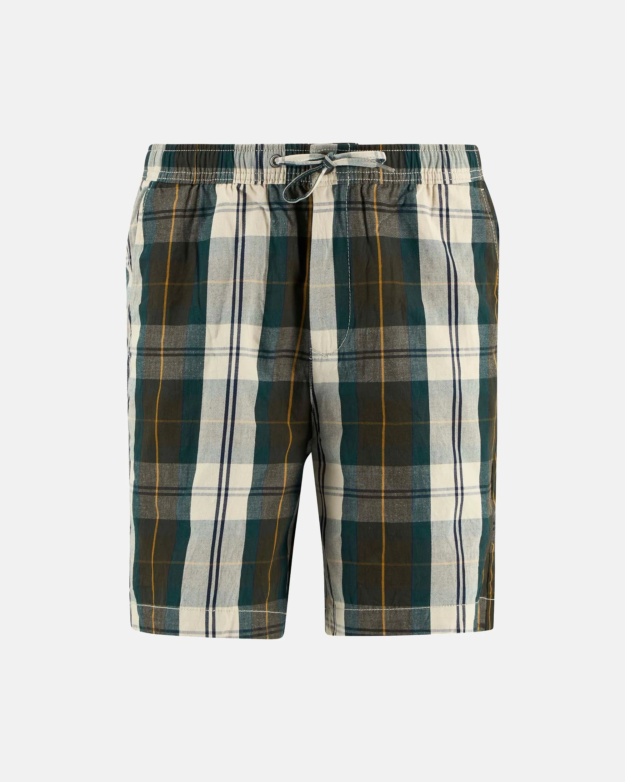 Barbour Ancient Tartan Relaxed Shorts sold by J. Press