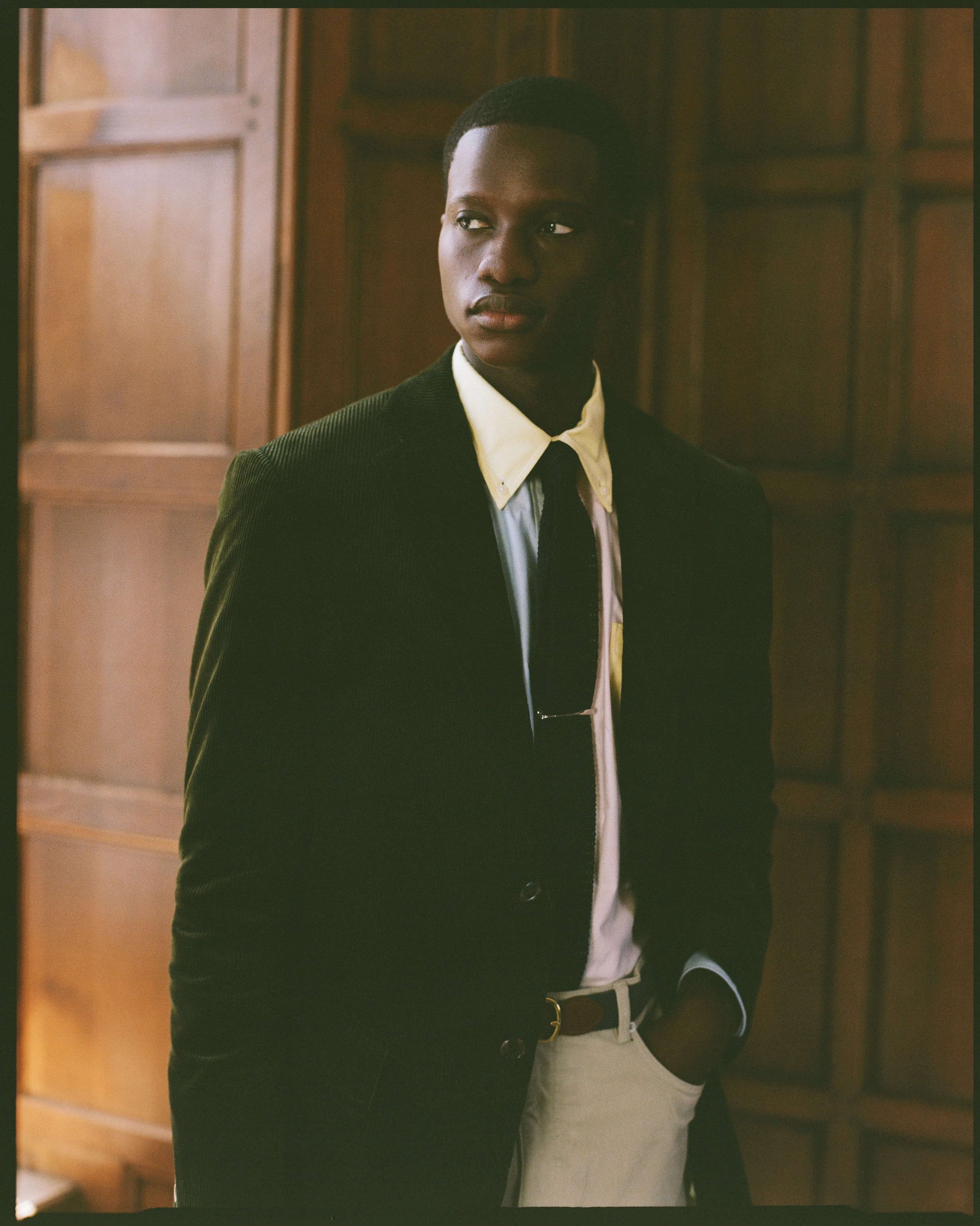 Made-in-USA Olive Duca Visconti Corduroy Sport Coat sold by J. Press product image thumbnail 2