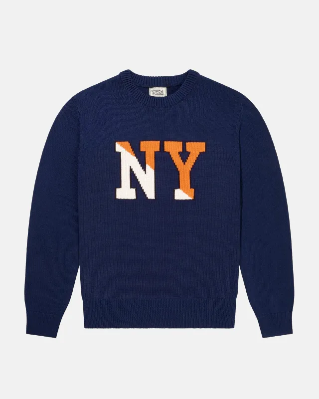 J. Press x Only NY Navy NY Sweater made by J. Press