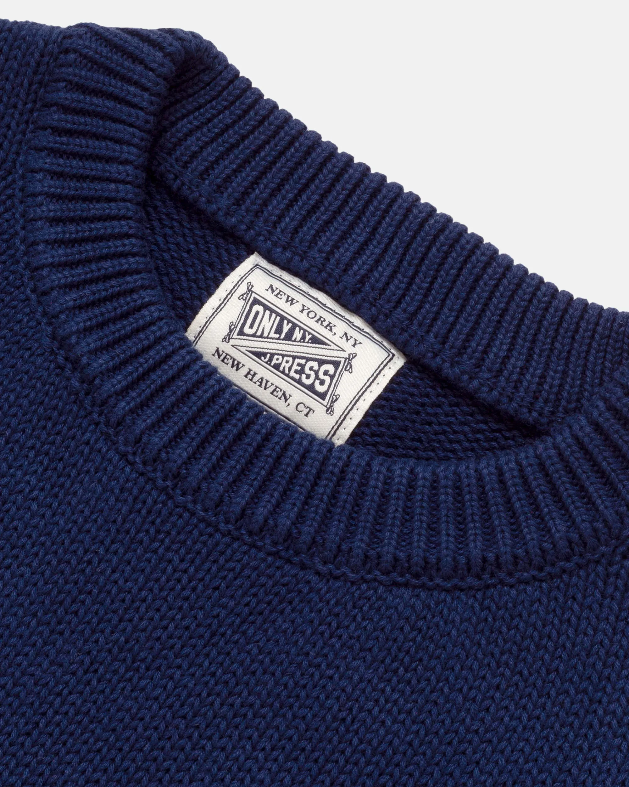 J. Press x Only NY Navy NY Sweater sold by J. Press product image thumbnail 3