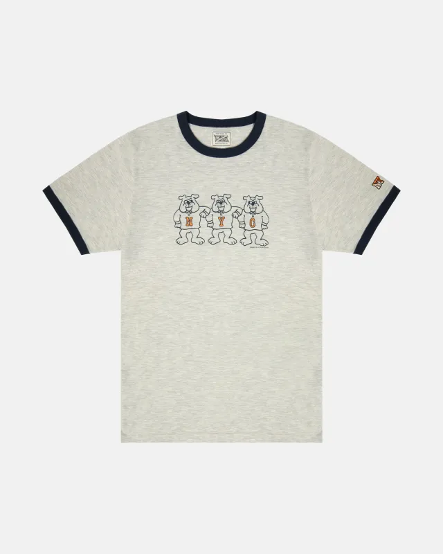 J. Press x Only NY Bulldog Ringer T-Shirt made by J. Press