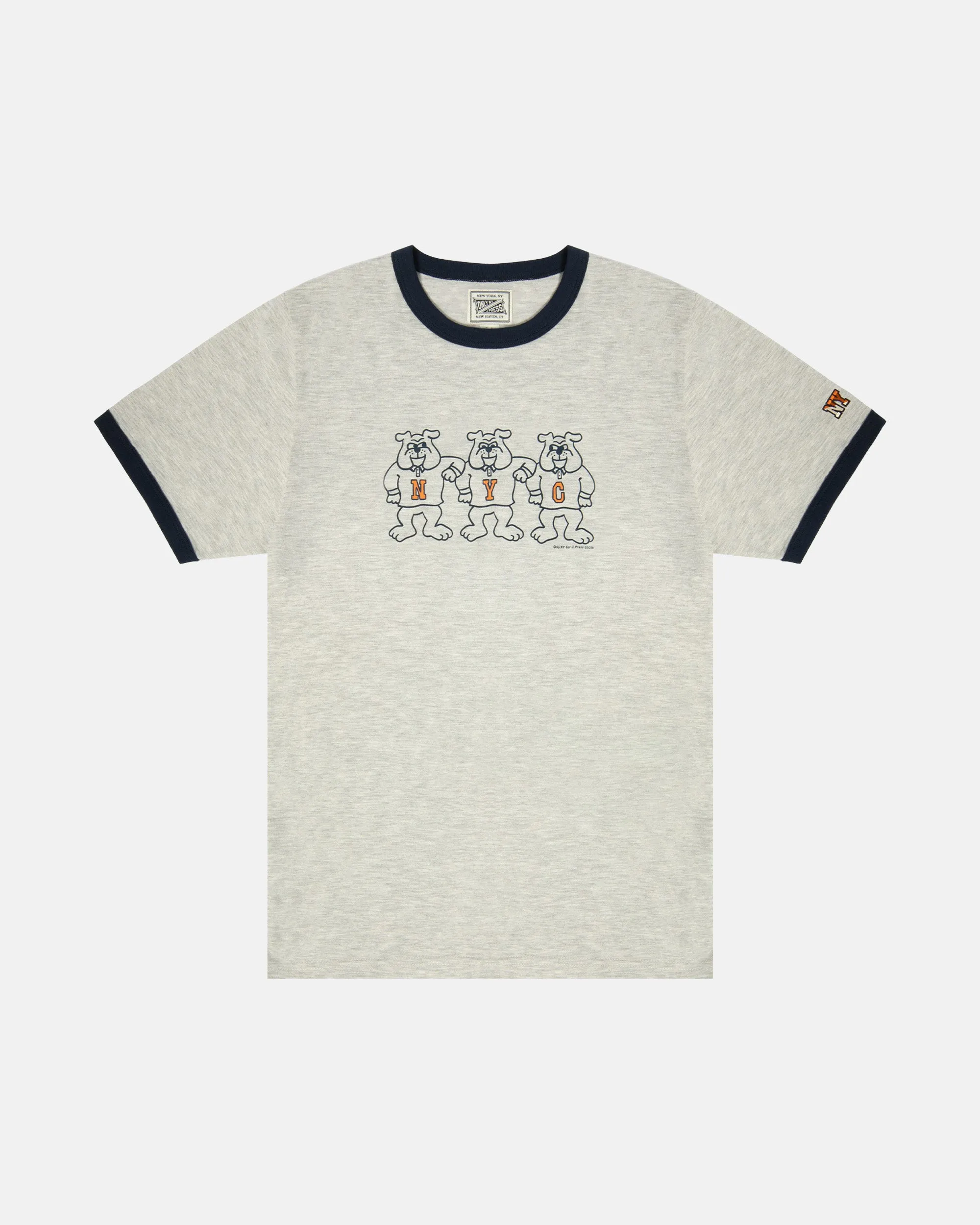 J. Press x Only NY Bulldog Ringer T-Shirt sold by J. Press