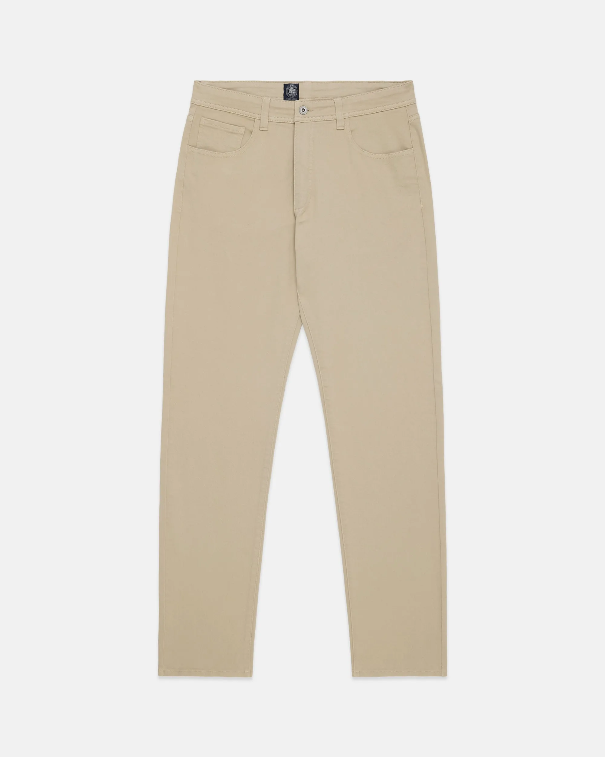 Khaki 5-Pocket Twill Pant sold by J. Press product image thumbnail 2