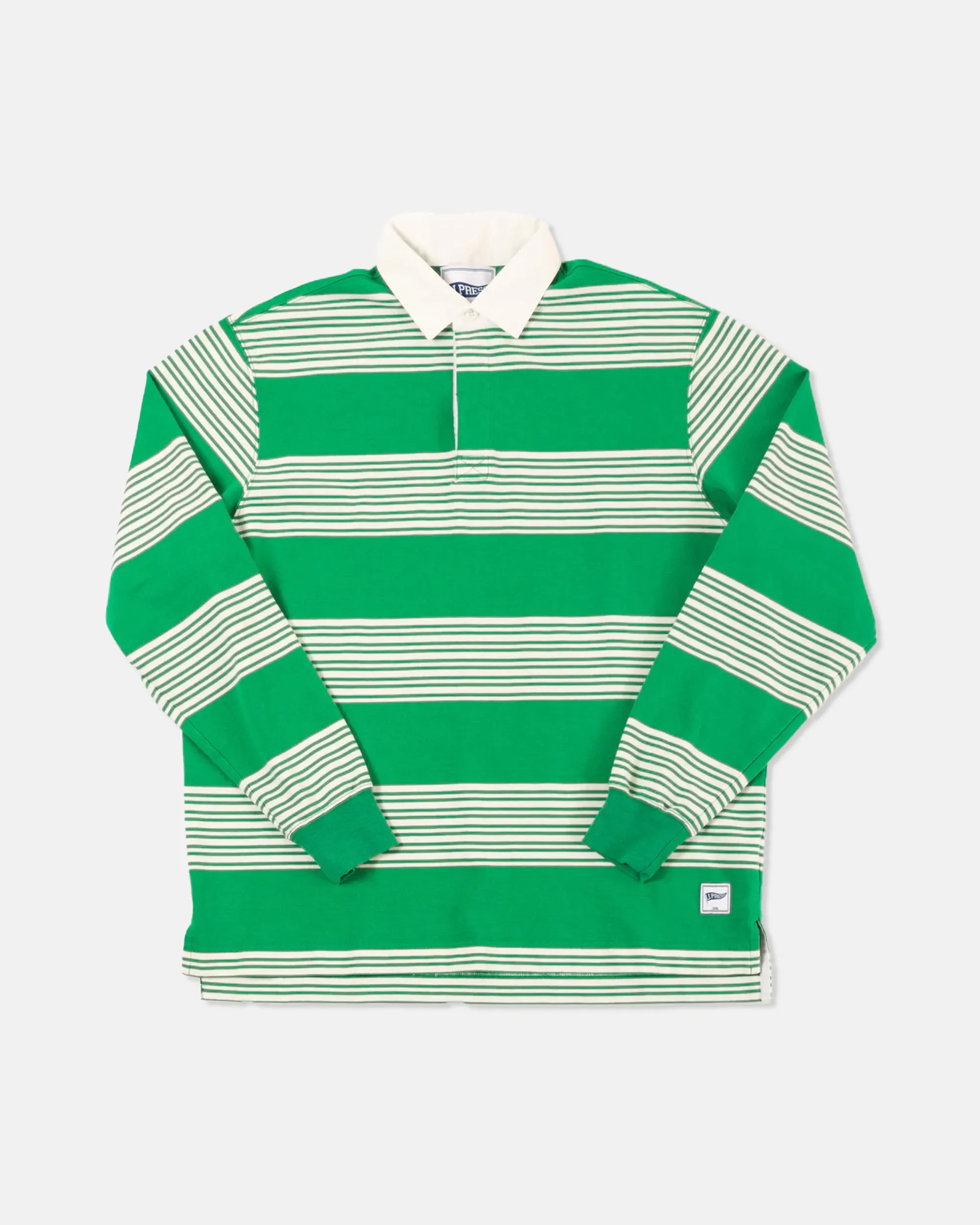Green Multi Stripe Rugby - Trim Fit sold by J. Press