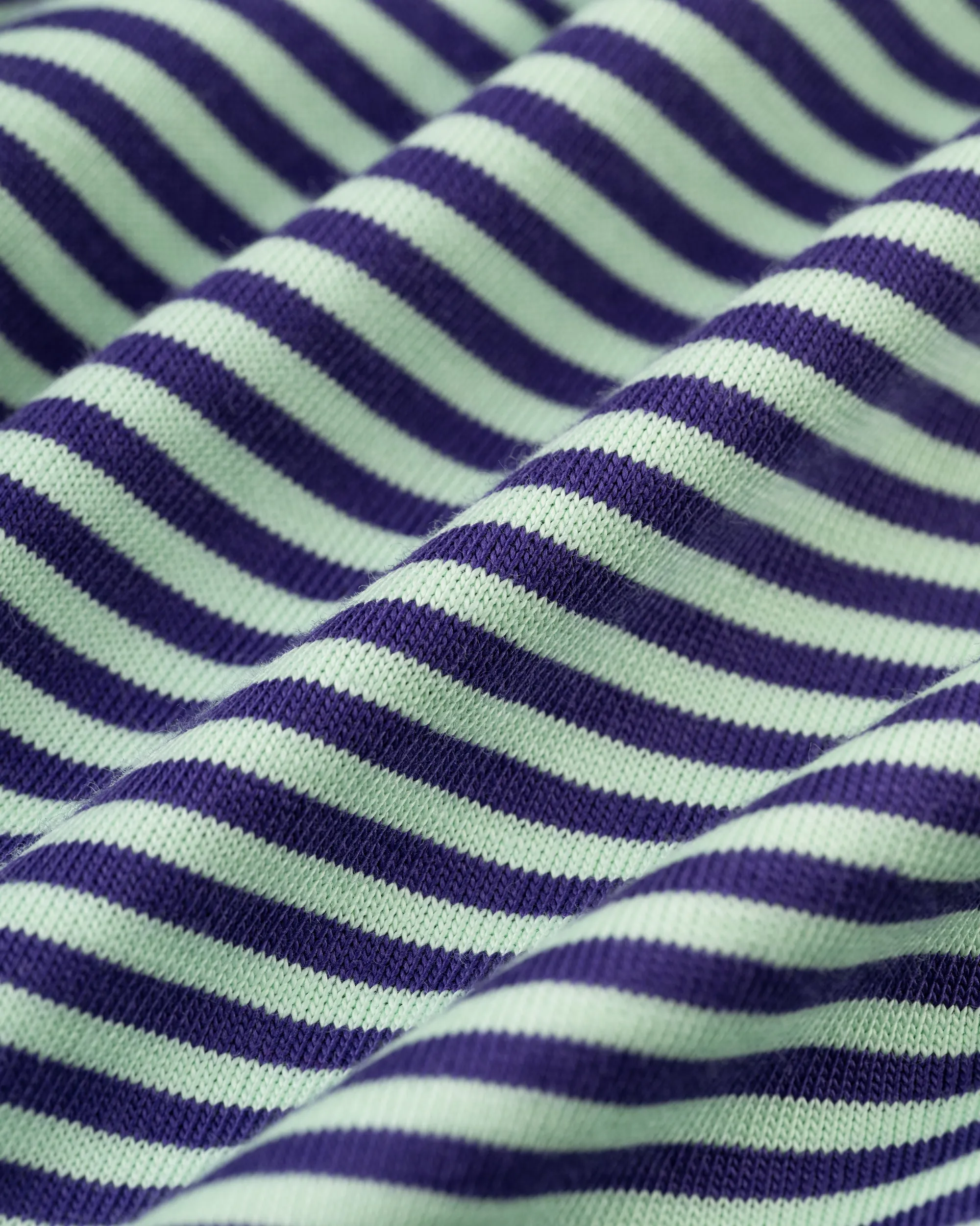 SHORT SLEEVE STRIPE POLO - LIGHT GREEN/LIGHT BLUE sold by J. Press product image thumbnail 3