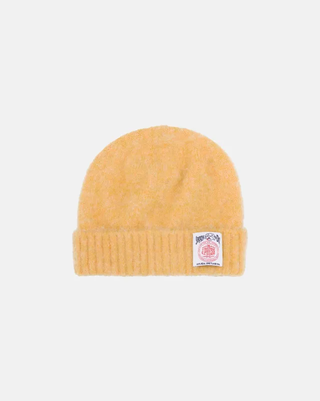 Made-in-Scotland Buttercup Shaggy Dog Beanie made by J. Press