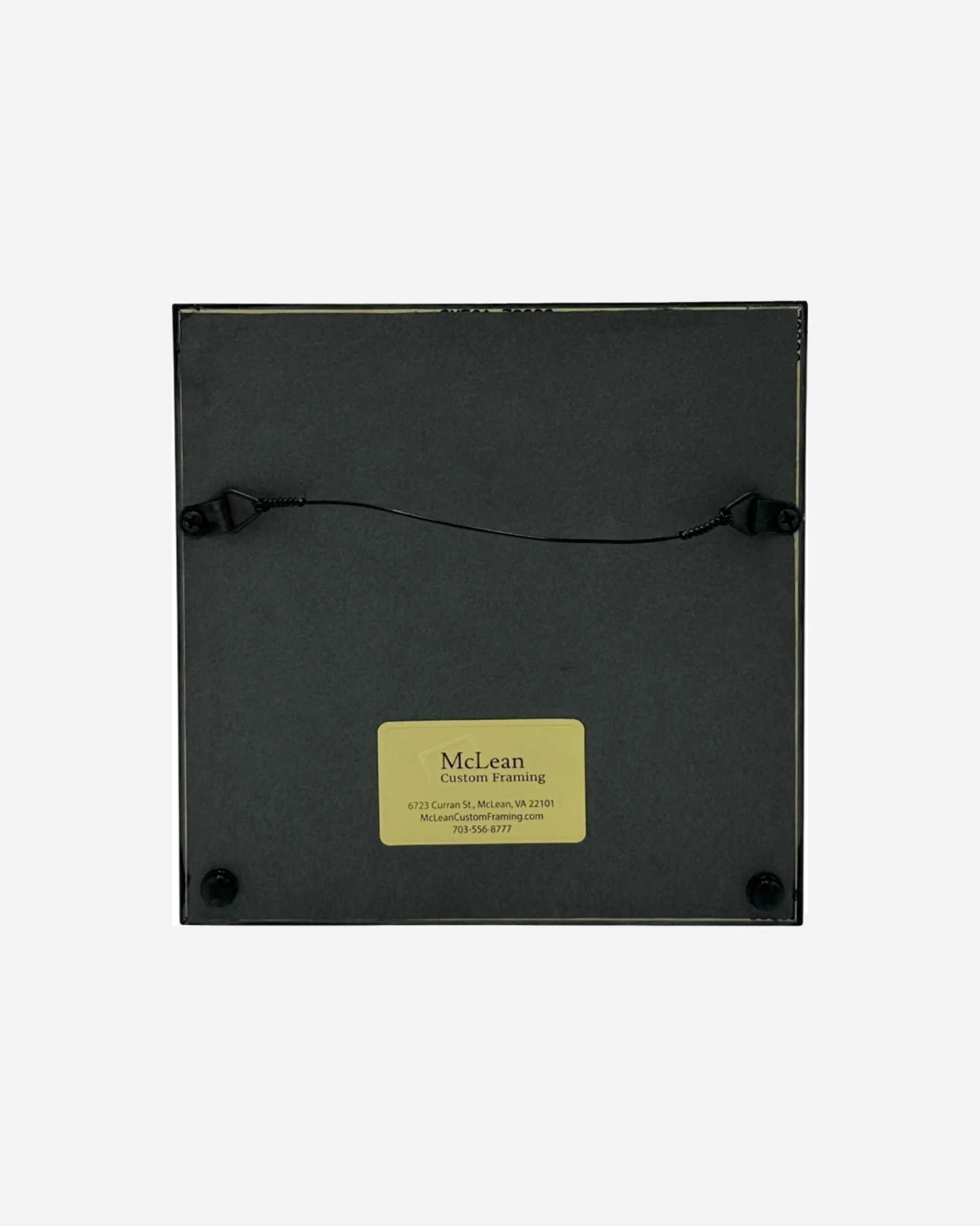 Vintage Claridge's Hotel Mayfair London Framed Luggage Label sold by J. Press product image thumbnail 3