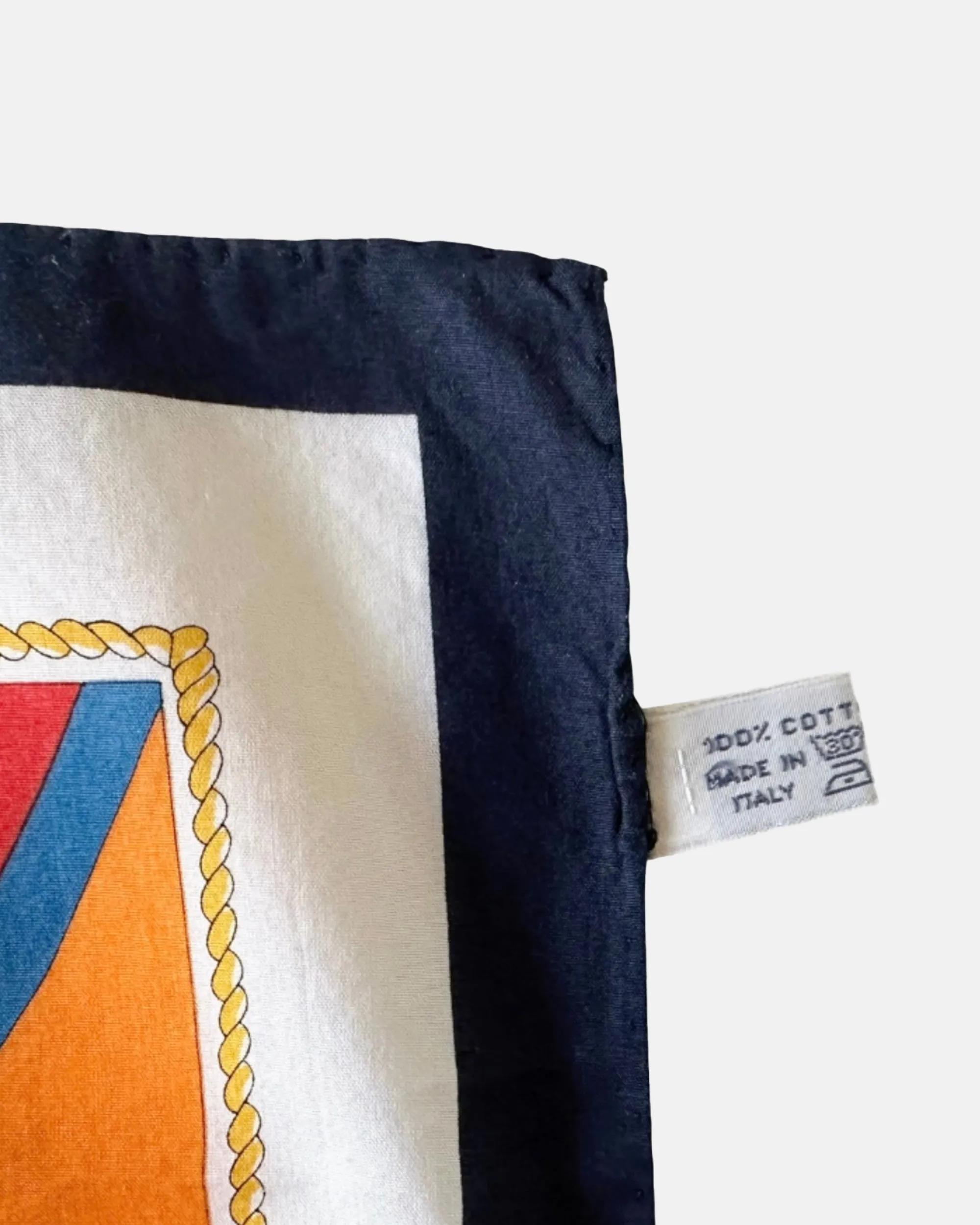 Vintage Mark Cross America's Cup 1992 Cotton Scarf sold by J. Press product image thumbnail 4