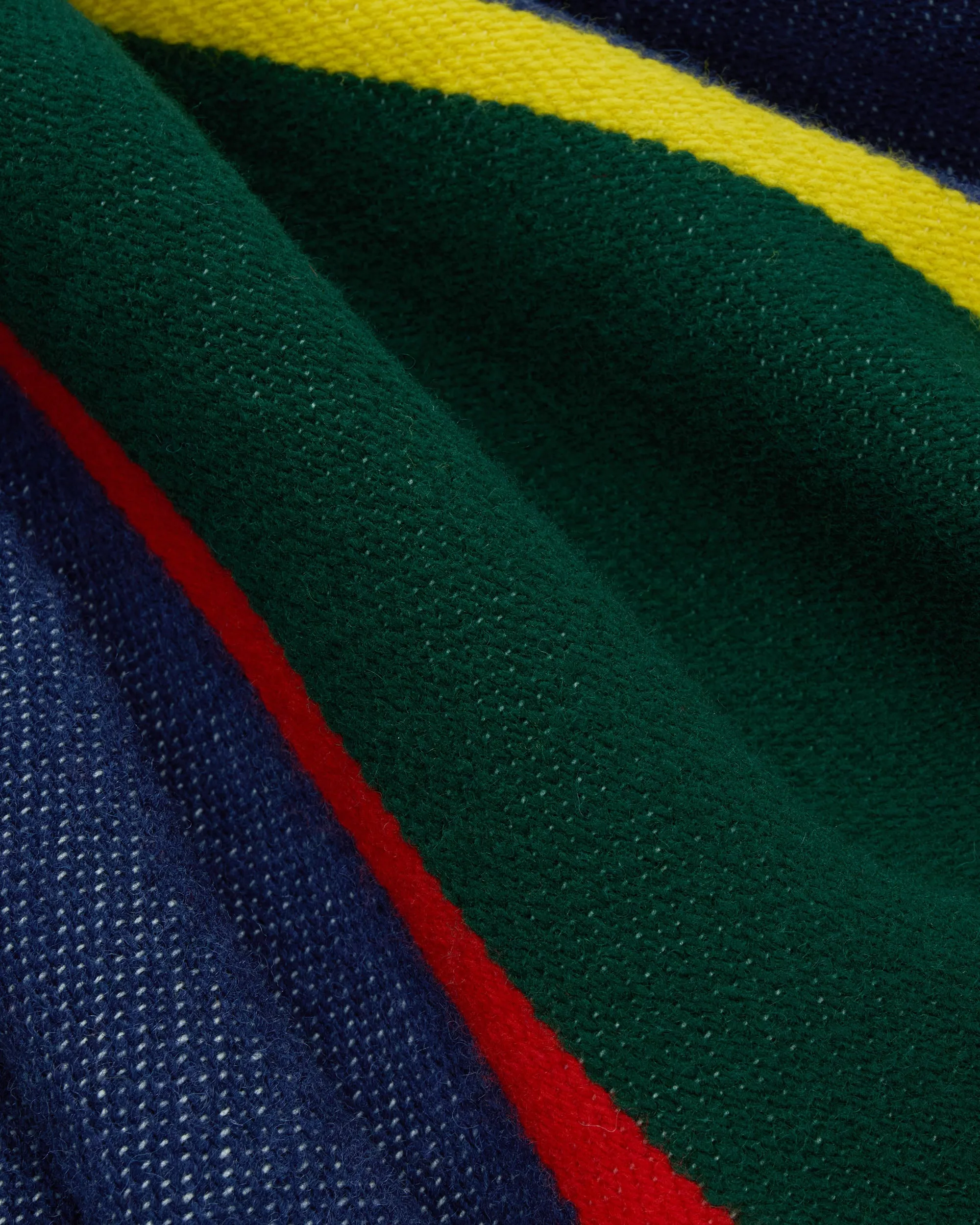 Made-in-USA J. Press x Faribault Argyll & Sutherland Jacquard Throw sold by J. Press product image thumbnail 3