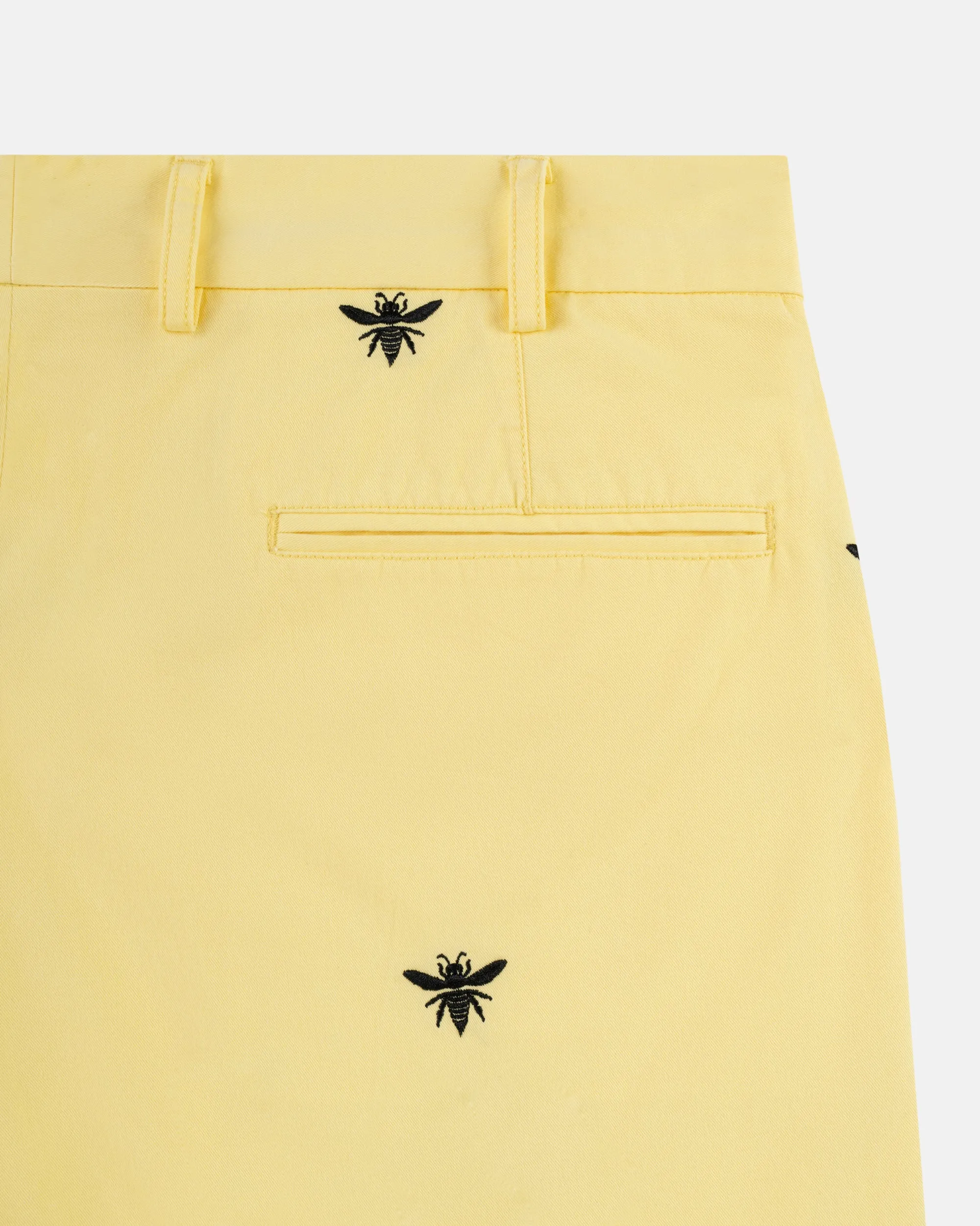 Wasp Embroidered Cotton Twill Pant sold by J. Press product image thumbnail 3