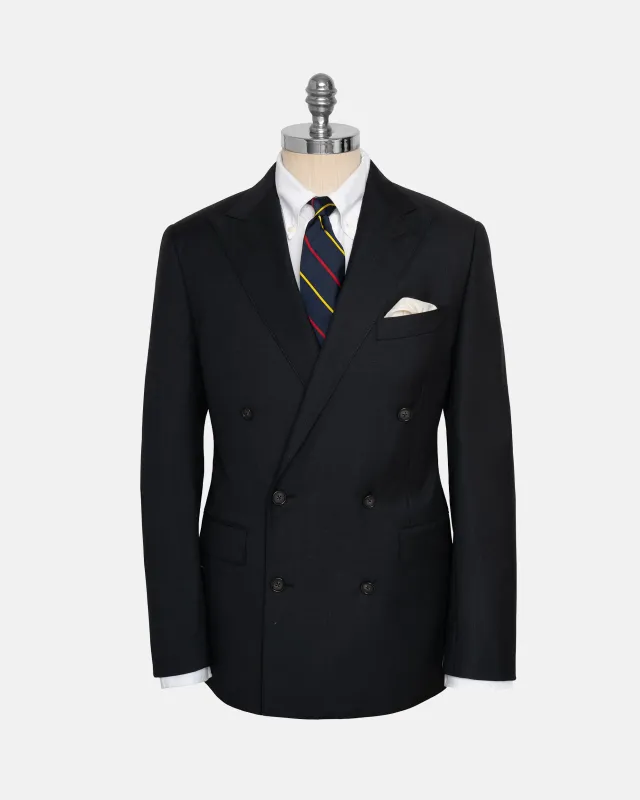 Made-in-USA Charcoal Double-Breasted Suit made by J. Press