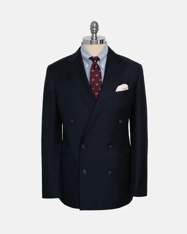 Made-in-USA Navy Double-Breasted Suit made by J. Press