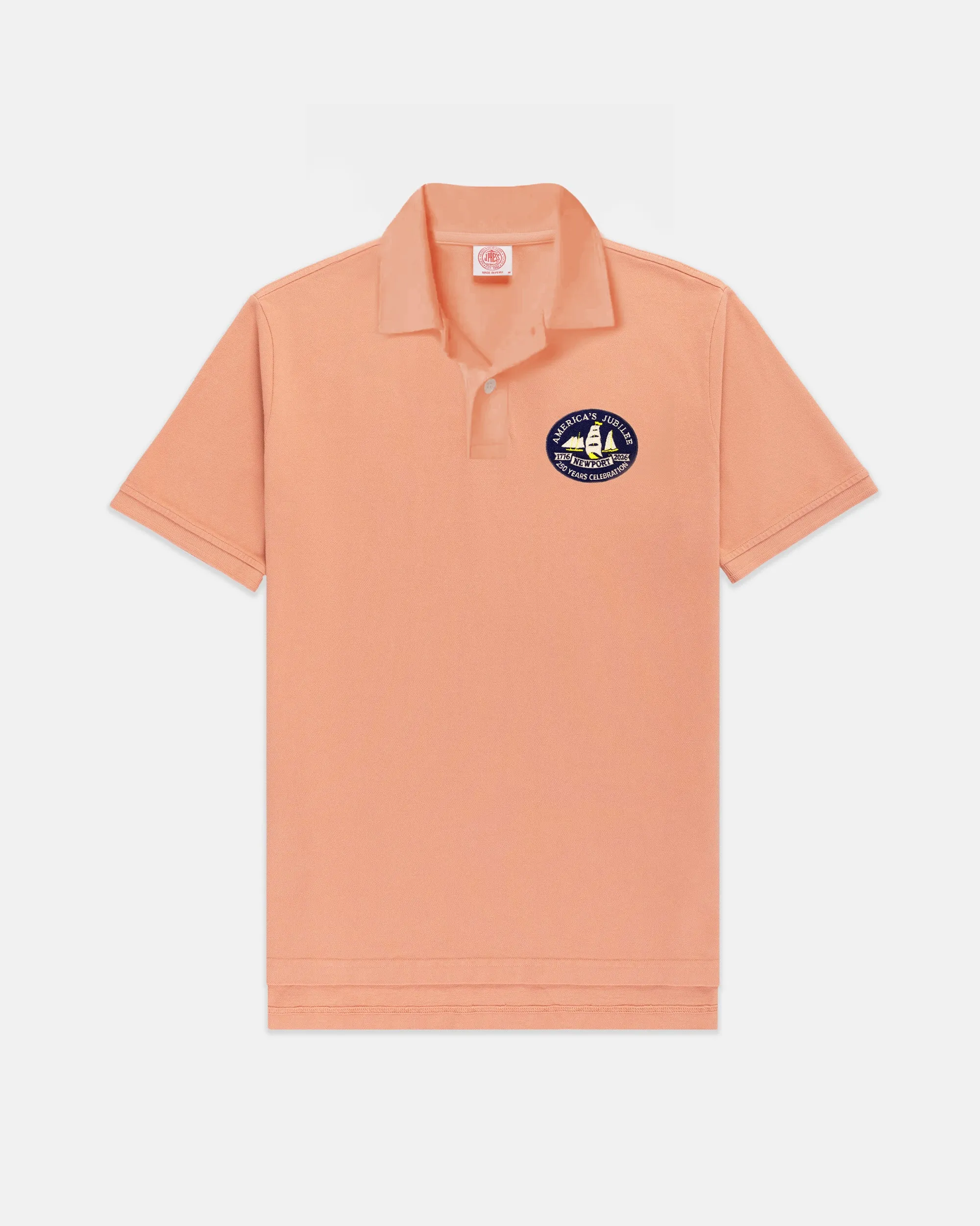 America's Jubilee Red Pique Polo sold by J. Press
