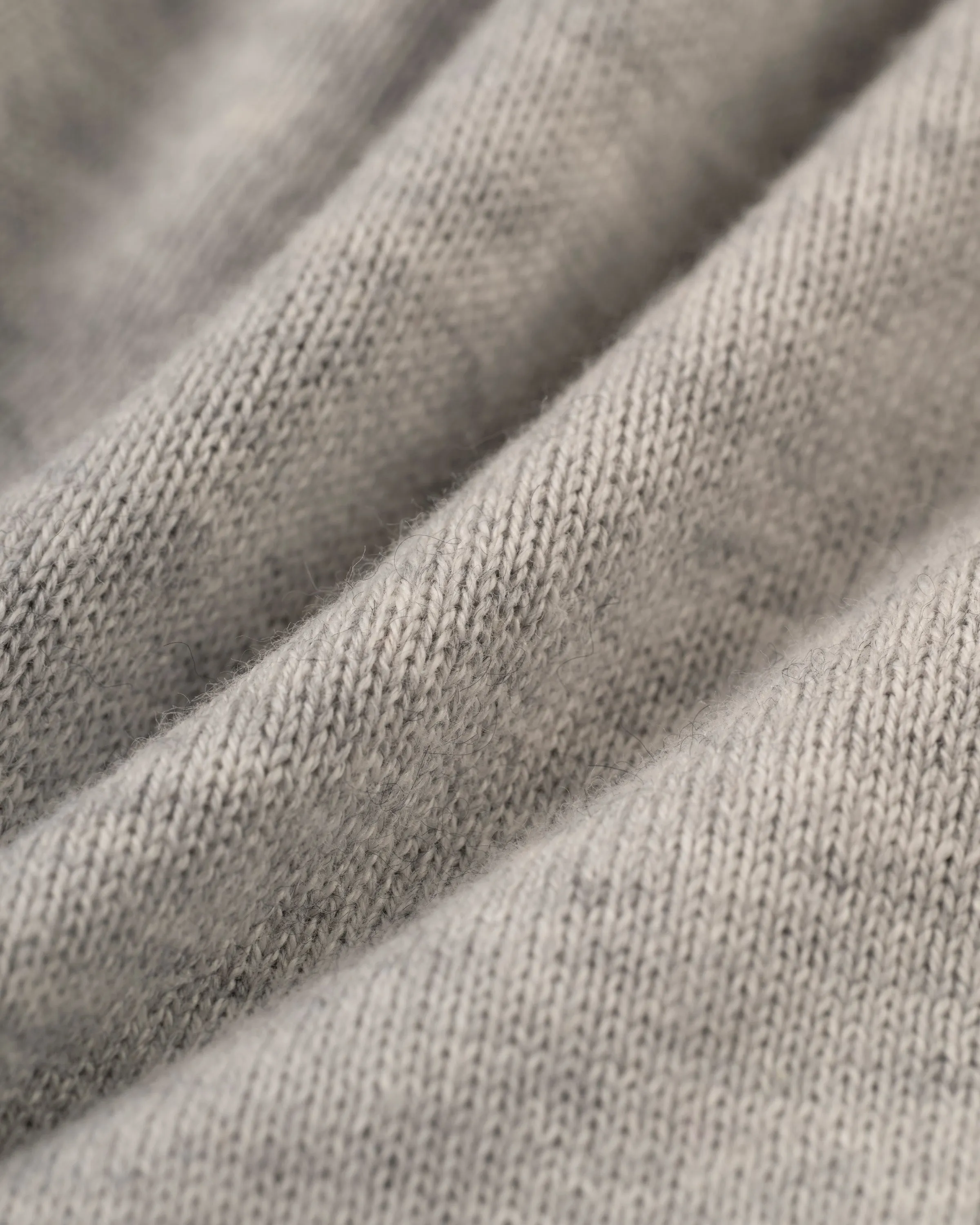 Grey Cotton-Wool Crewneck Sweatshirt - Trim Fit sold by J. Press product image thumbnail 2