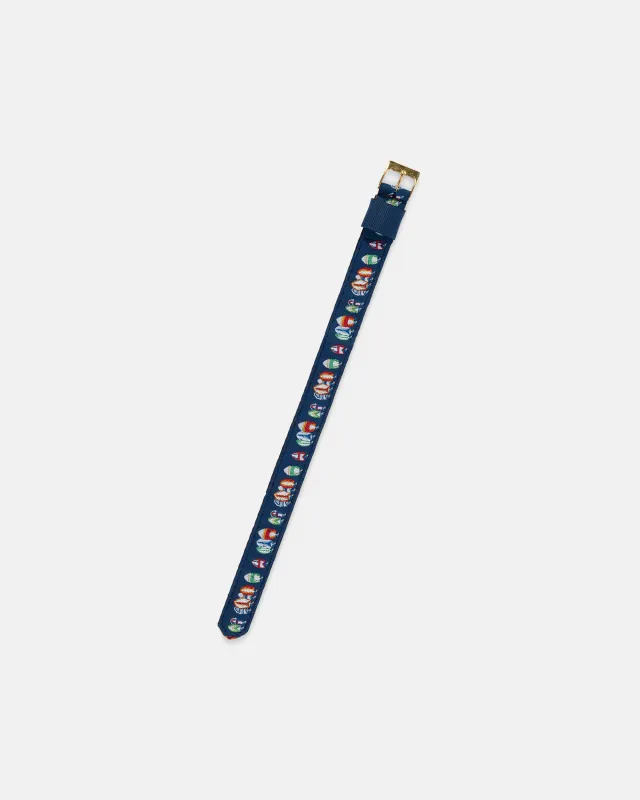 Fleet Motif Nylon Watch Strap made by J. Press