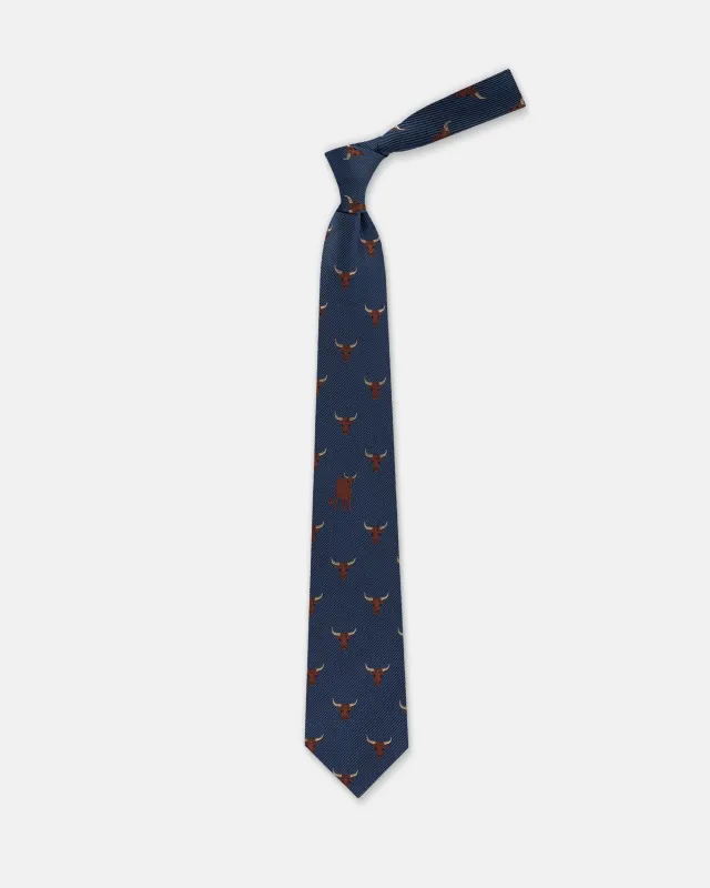 Made-in-USA Bullsh*t Club Tie made by J. Press