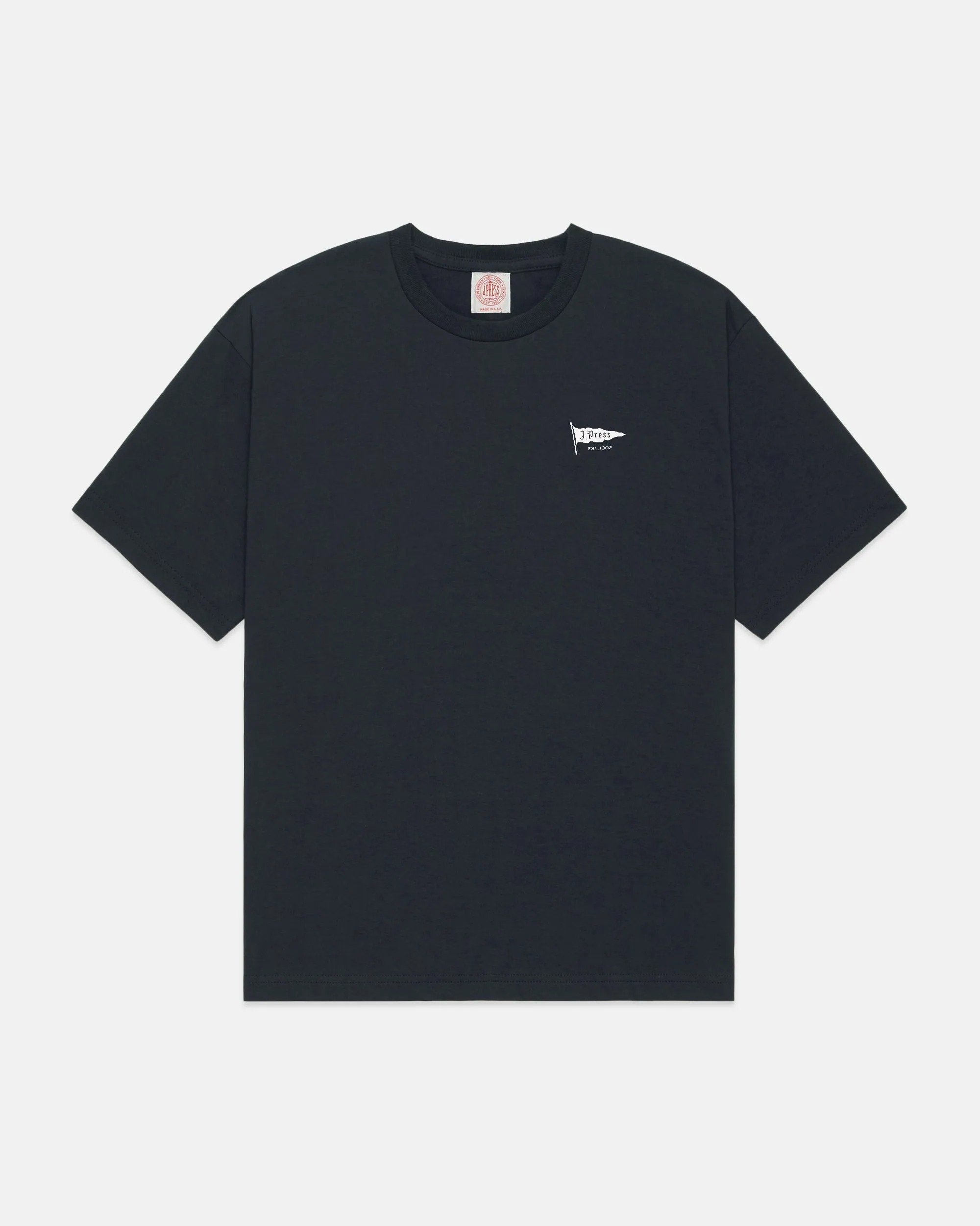 Navy J. Press Burgee T-Shirt sold by J. Press
