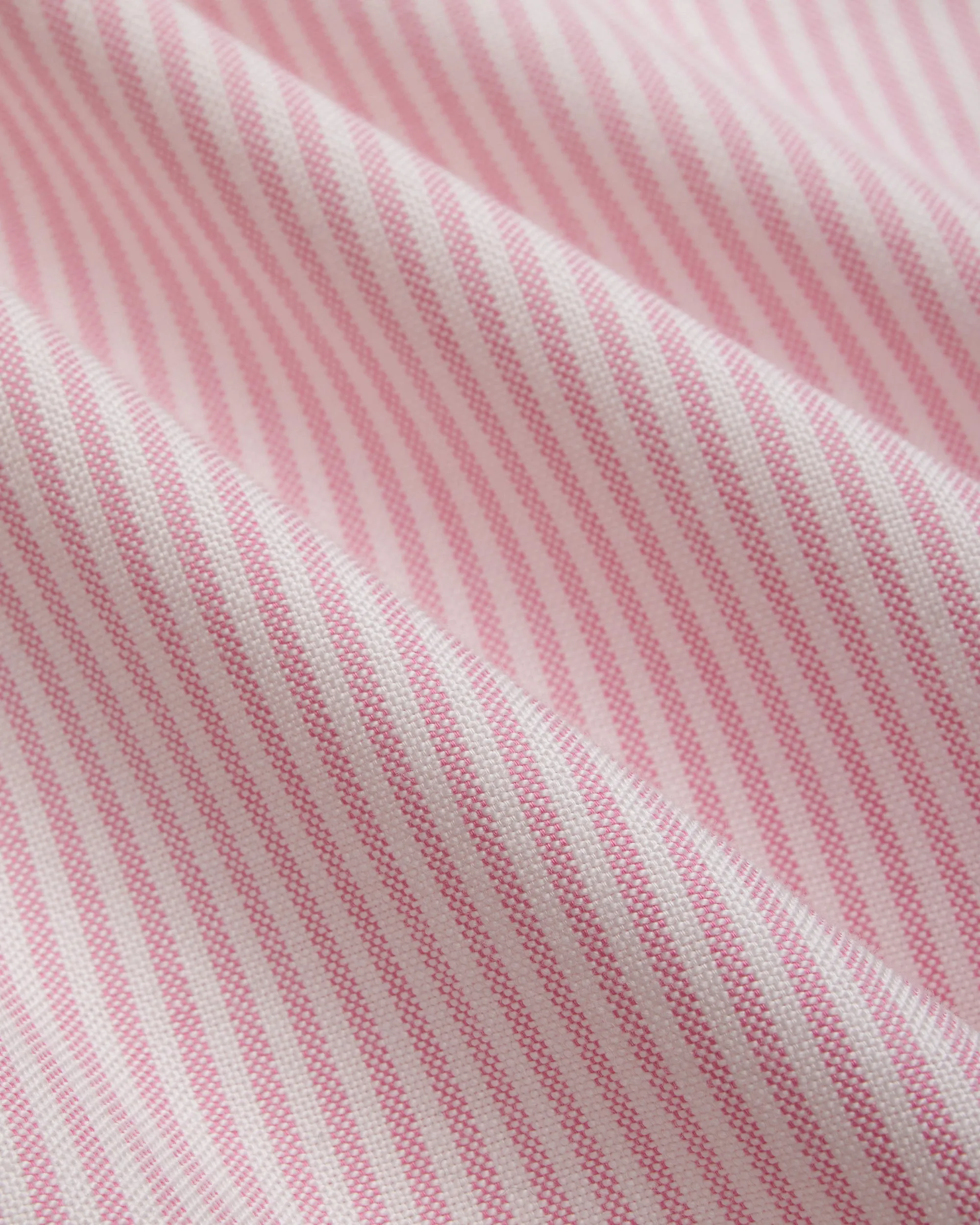 Made-in-USA Pink University Stripe Oxford Cloth Shirt - Regular Fit sold by J. Press product image thumbnail 3