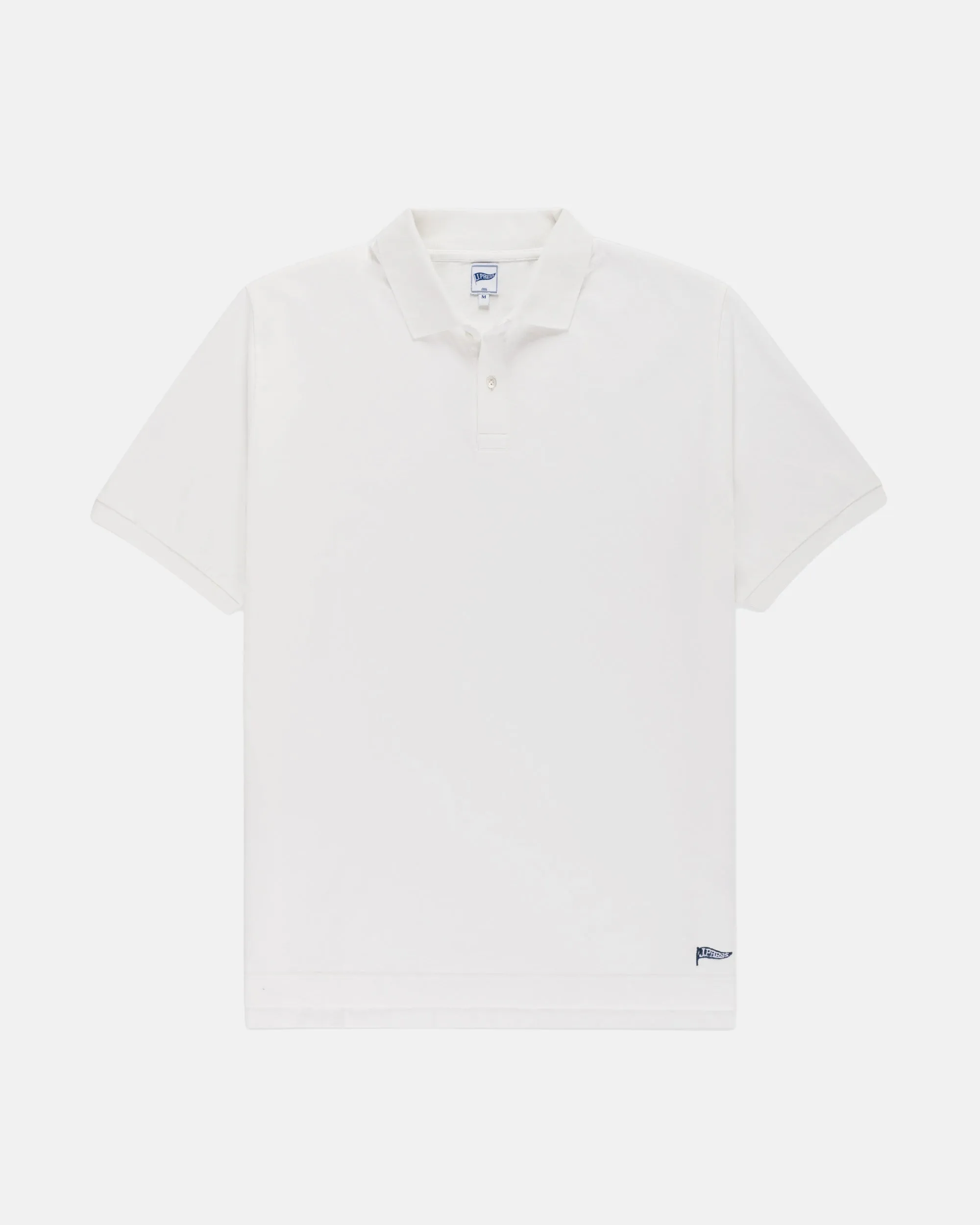 White Pique Polo - Trim Fit sold by J. Press