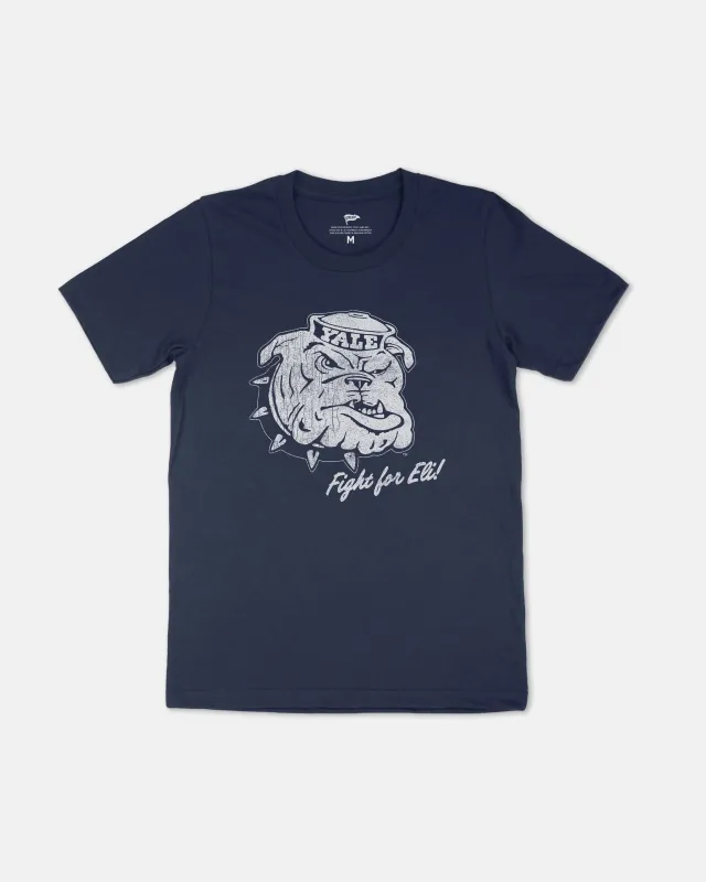 Vintage Yale "Fight for Eli" Tee made by Streaker Sports