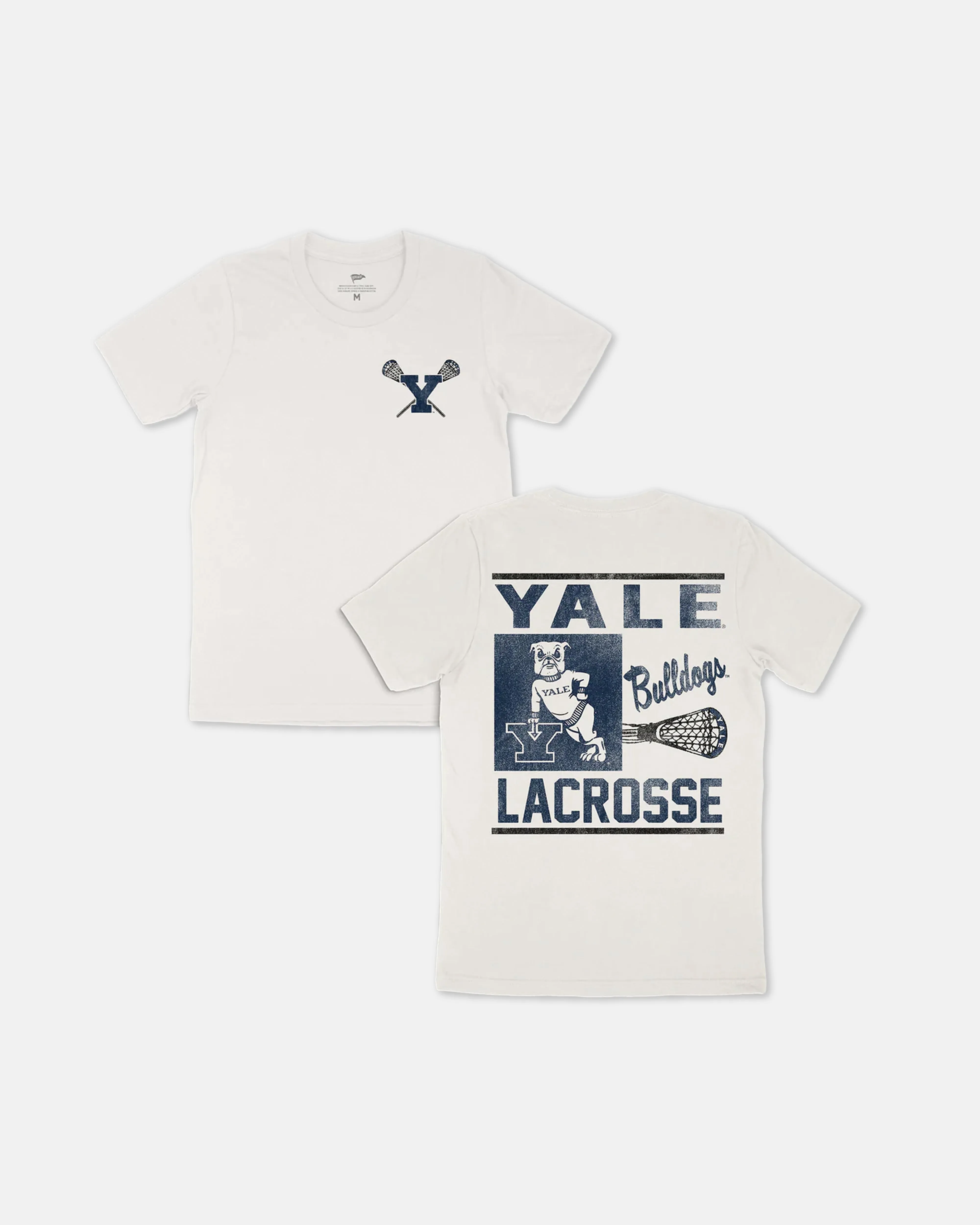 Vintage Yale Hi-Wall Lacrosse Tee sold by J. Press product image thumbnail 2