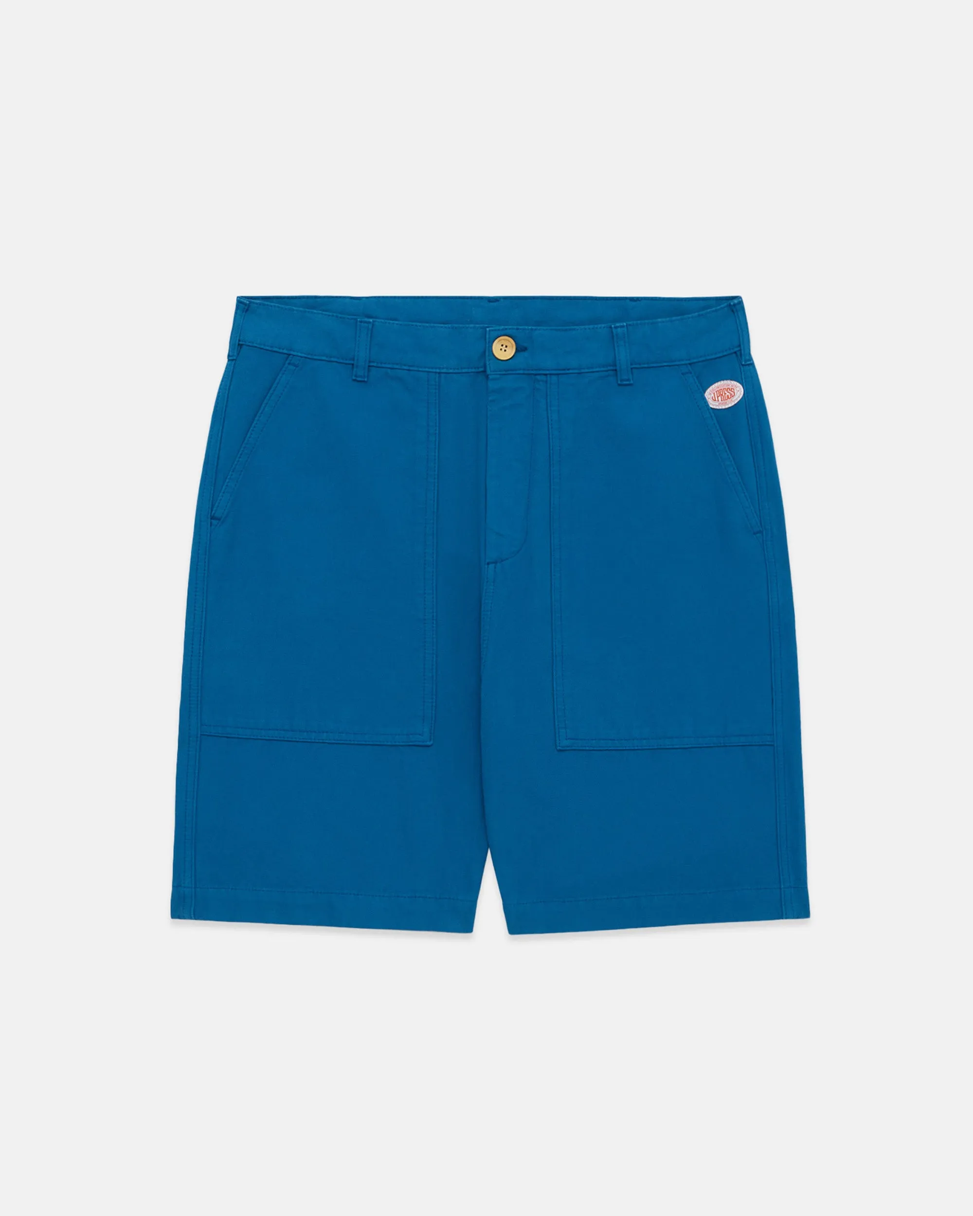 Armor-Lux Blue Fatigue Shorts sold by J. Press