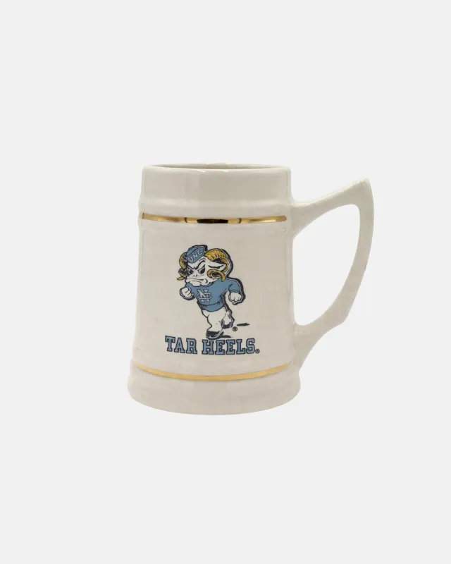 Vintage UNC Chapel Hill Tar Heels Rameses Ceramic Mug made by J. Press