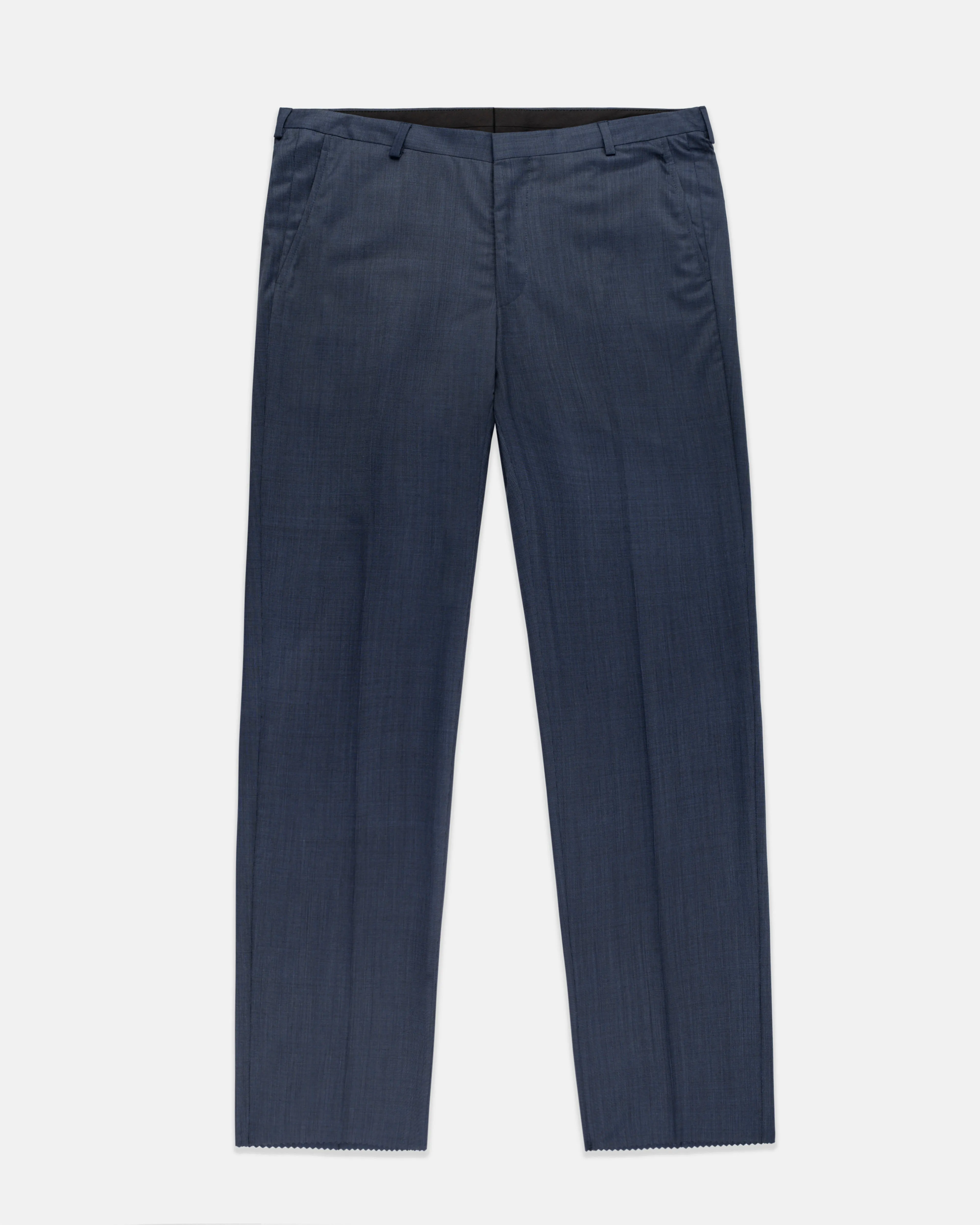 Made-in-USA Medium Blue Tic Weave Wool Suit sold by J. Press product image thumbnail 3
