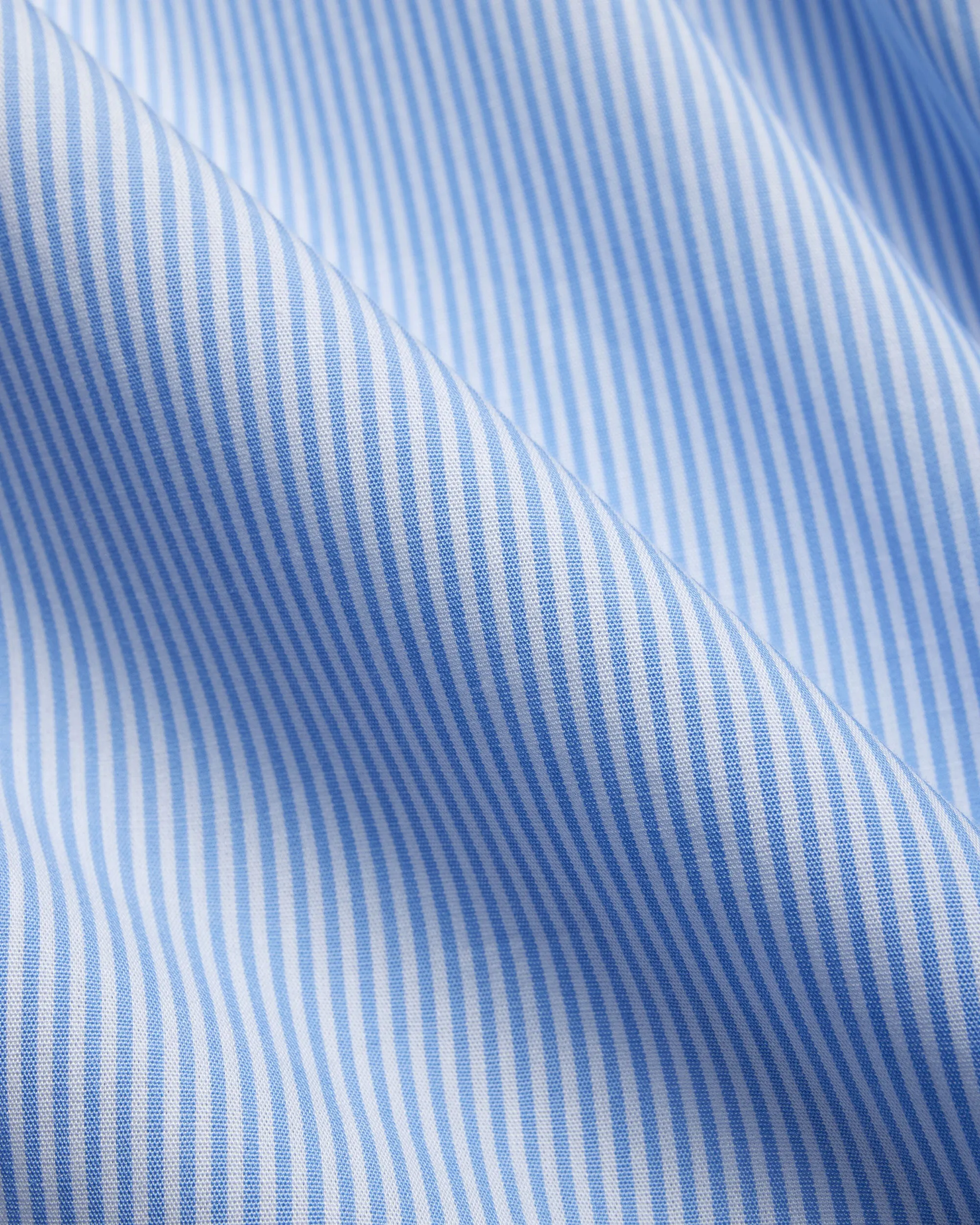 Made-in-Canada Medium Blue Hairline Stripe Button Down Shirt - Classic Fit sold by J. Press product image thumbnail 3