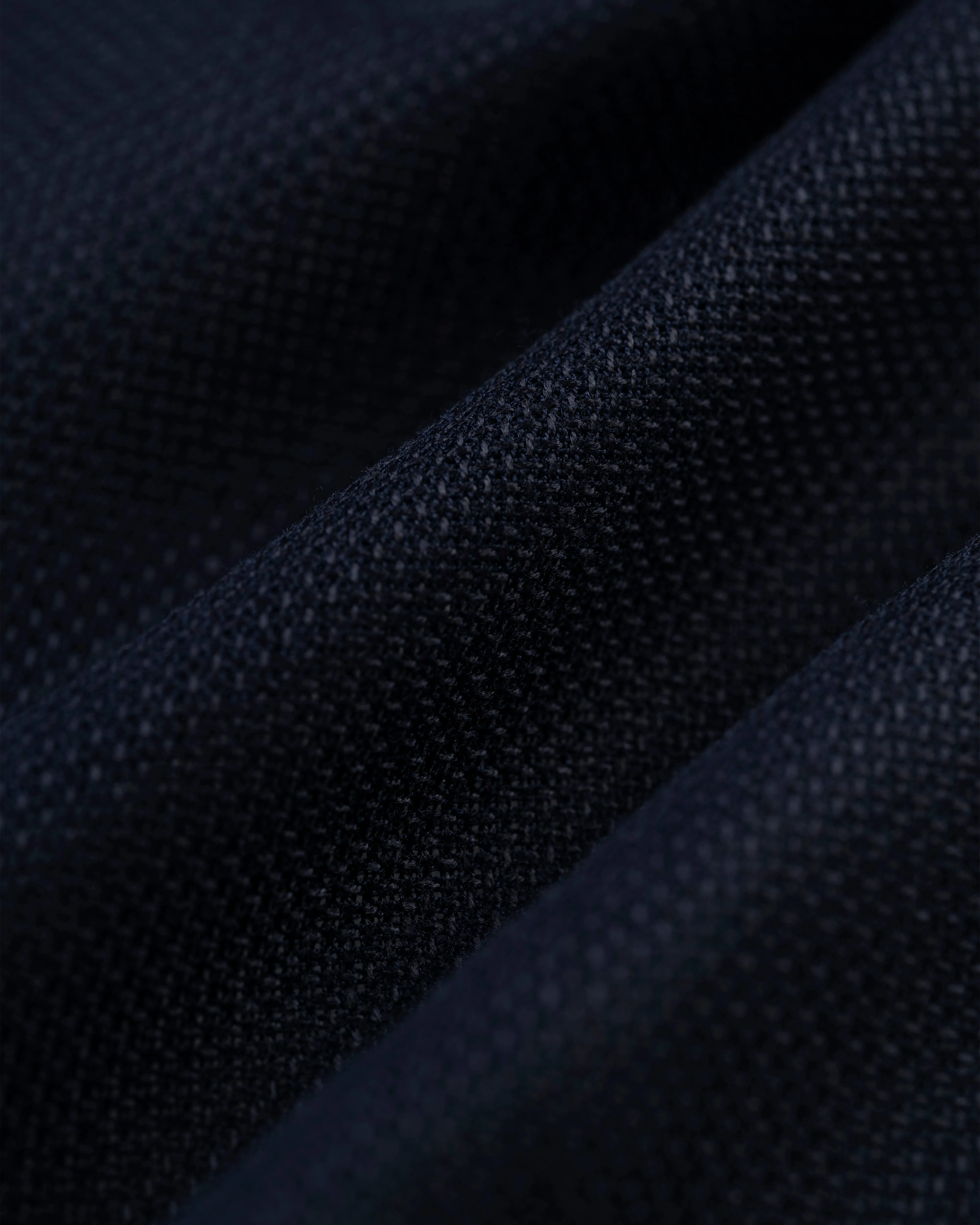 Made-in-Canada Navy Cotton/Wool Open-Weave Hopsack Blazer sold by J. Press product image thumbnail 4