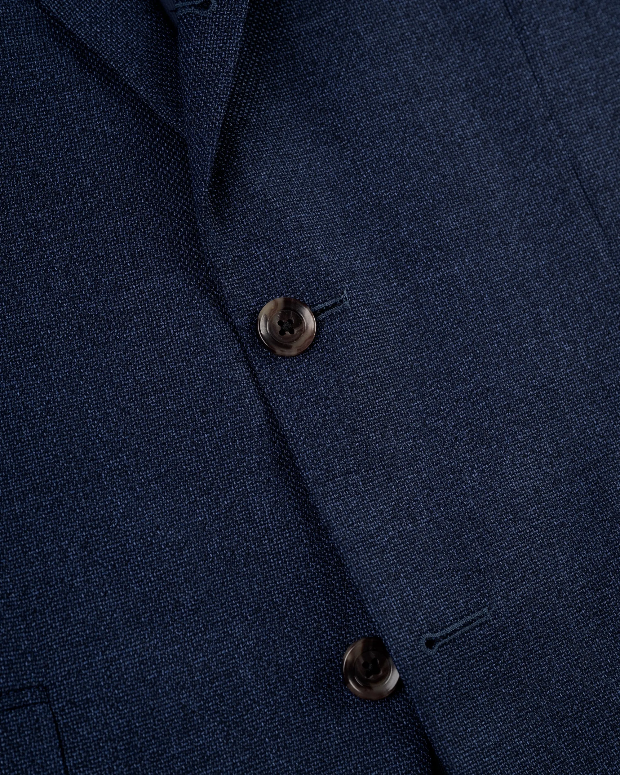 Made-in-Canada Blue Wool Hopsack Sport Coat sold by J. Press product image thumbnail 2