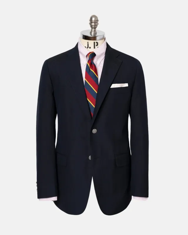 Made-in-USA Navy Fox Air Blazer made by J. Press