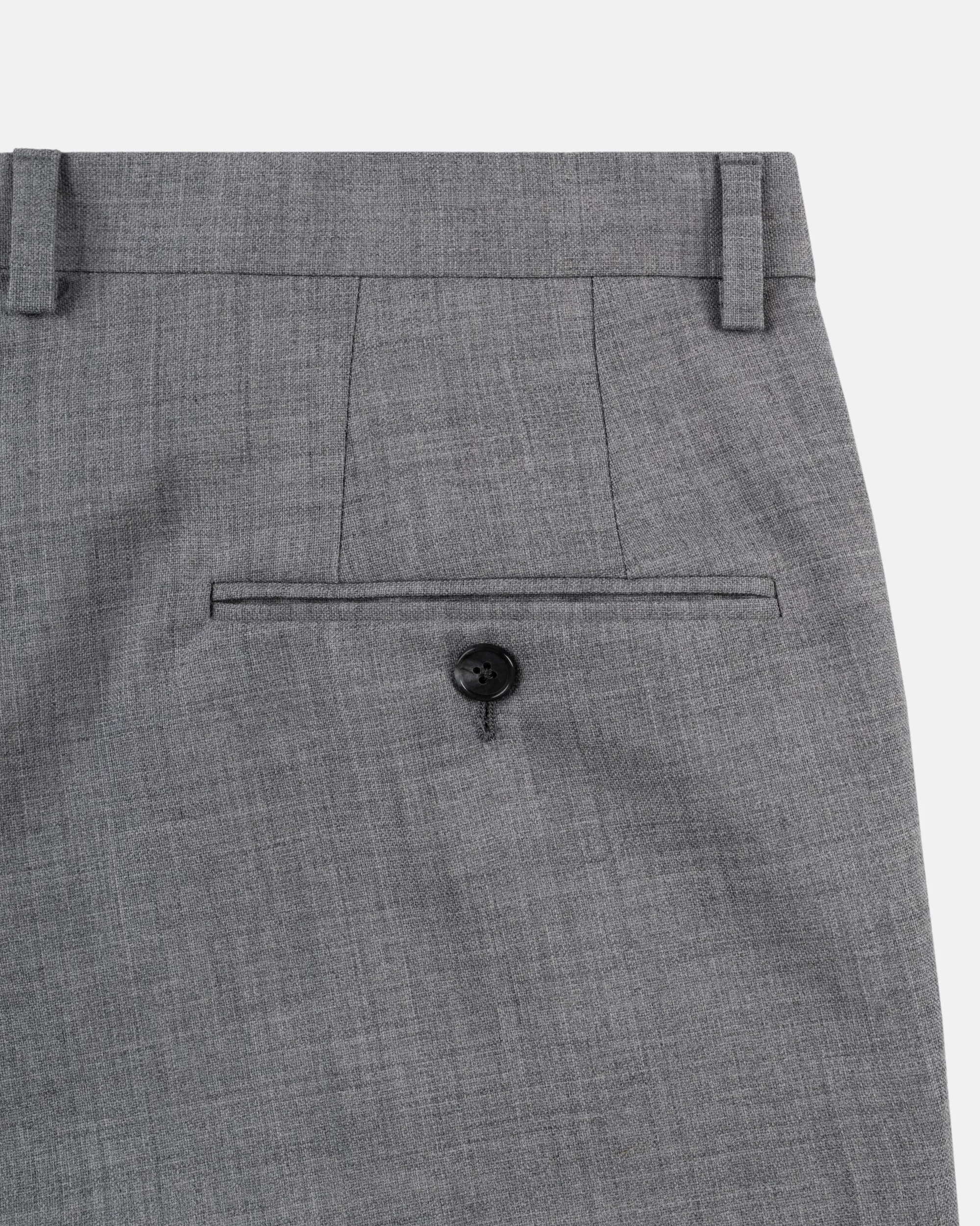 Made-in-USA Fox Brothers Light Grey Double-Breasted Mayfair Model Suit sold by J. Press product image thumbnail 5
