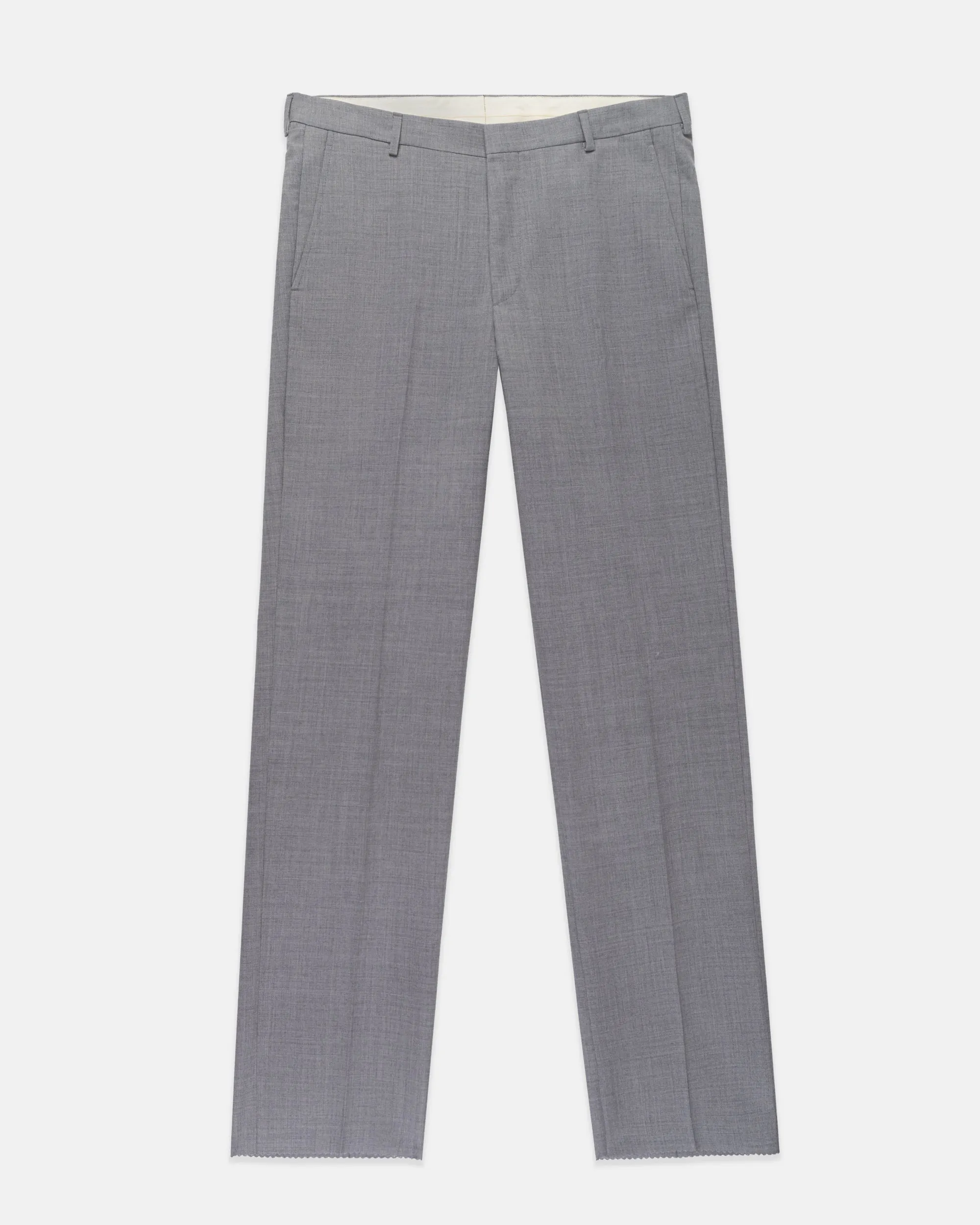 Made-in-USA Fox Brothers Light Grey Double-Breasted Mayfair Model Suit sold by J. Press product image thumbnail 2