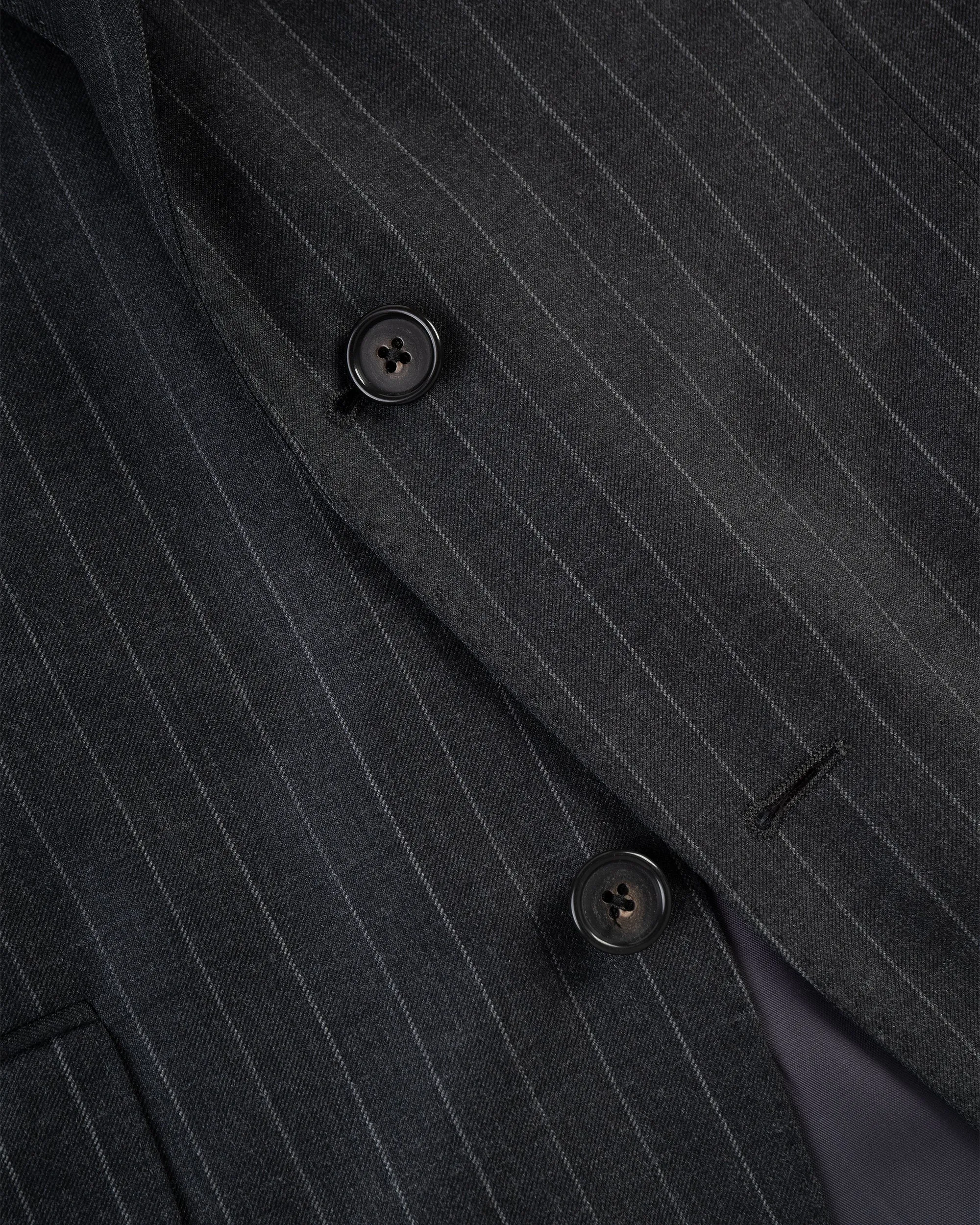 Made-in-USA Charcoal Chalkstripe Double-Breasted Mayfair Model Suit sold by J. Press product image thumbnail 3