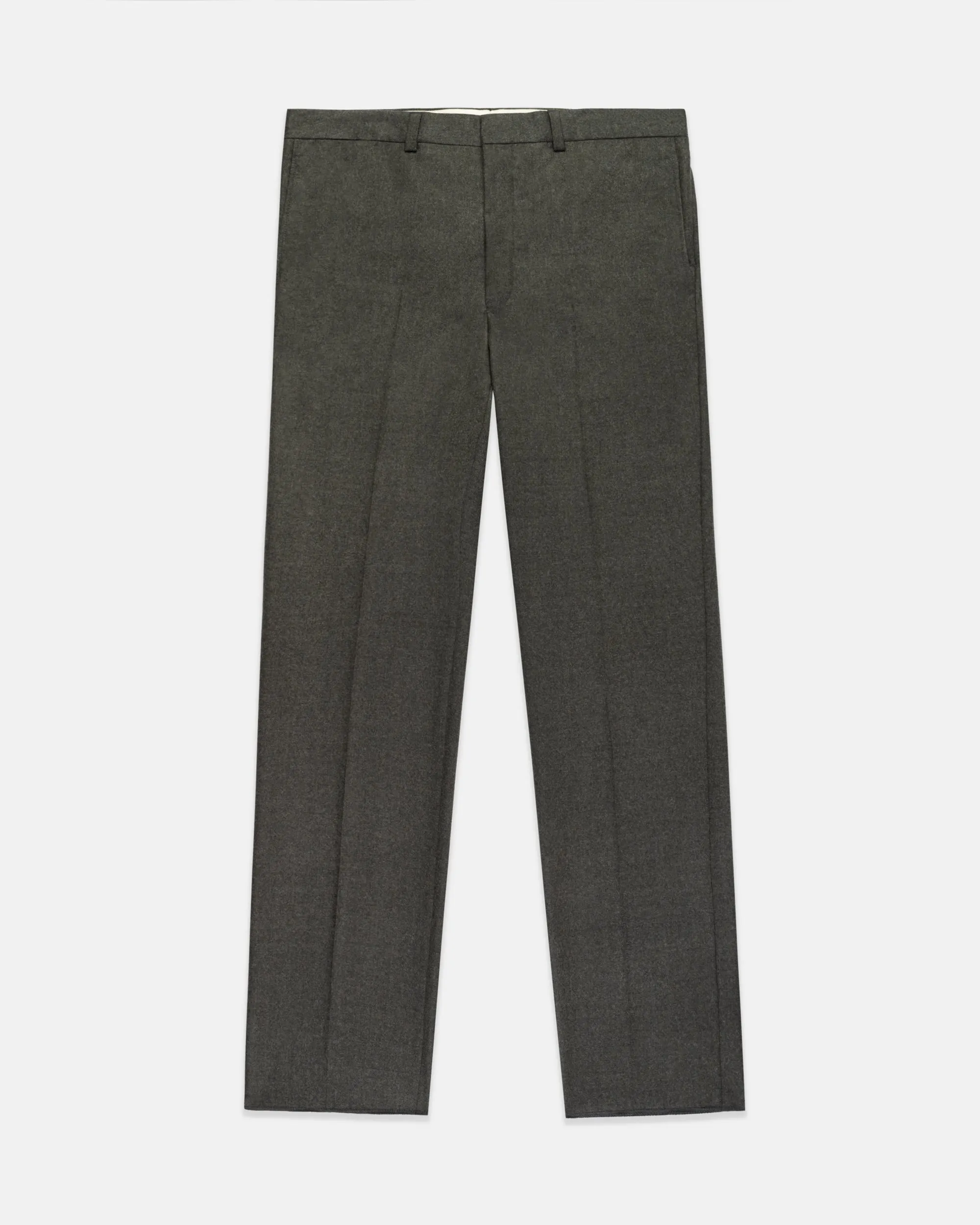 Made-in-Canada Green Wool Flannel Trouser sold by J. Press product image thumbnail 2