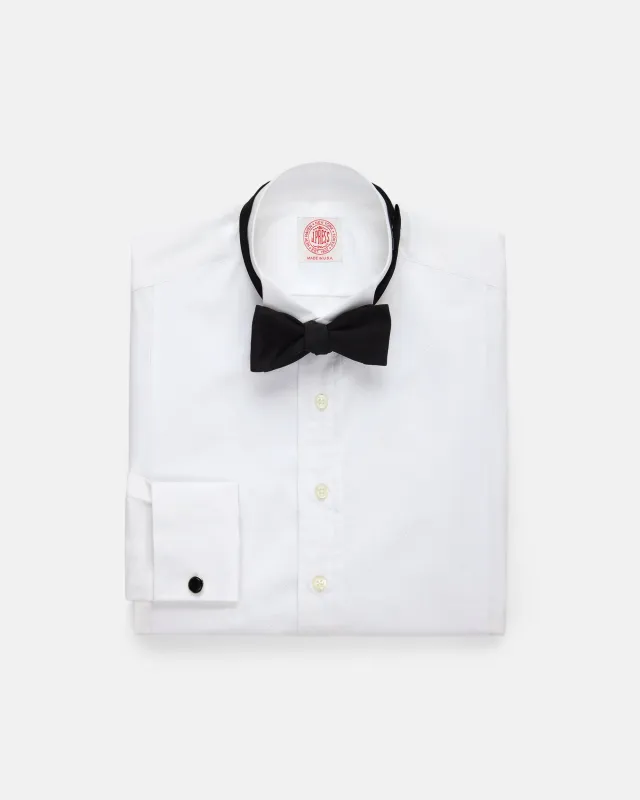 Made-in-Canada Marcella Bib-Front Wing Collar Formal Shirt made by J. Press