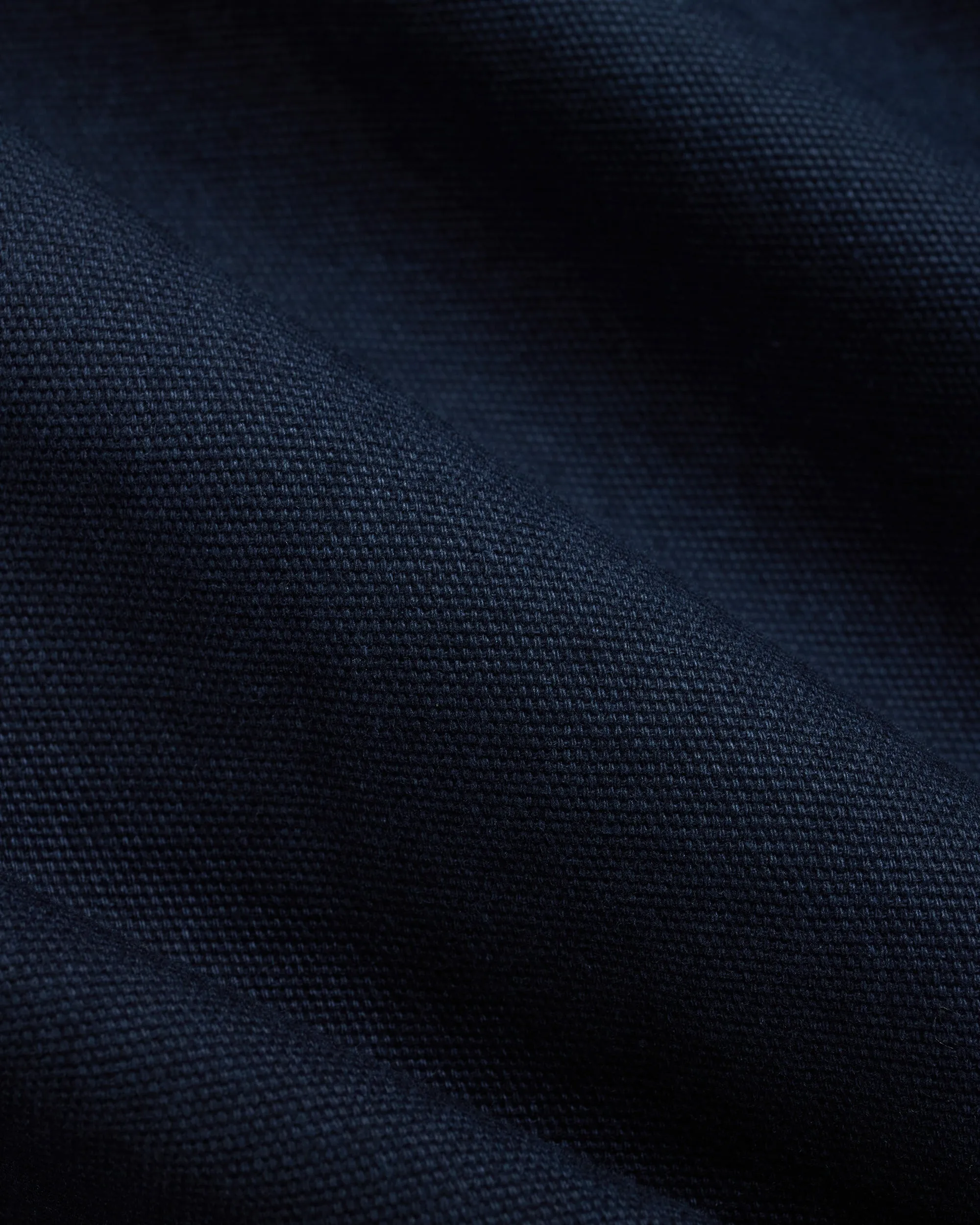 Navy Cotton Canvas Overshirt - Trim Fit sold by J. Press product image thumbnail 2