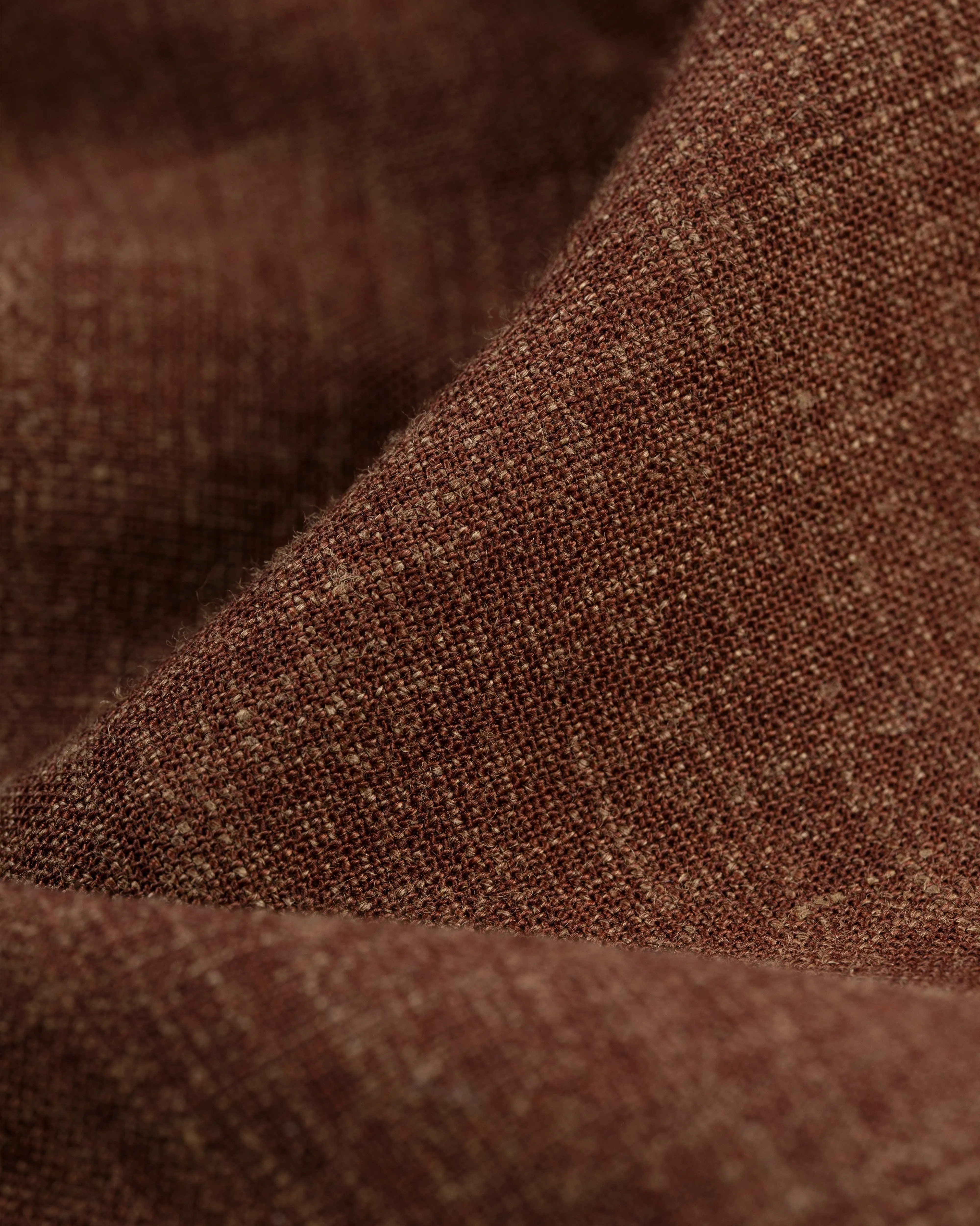 Made-in-Canada Rust Crash Linen Trousers sold by J. Press product image thumbnail 5