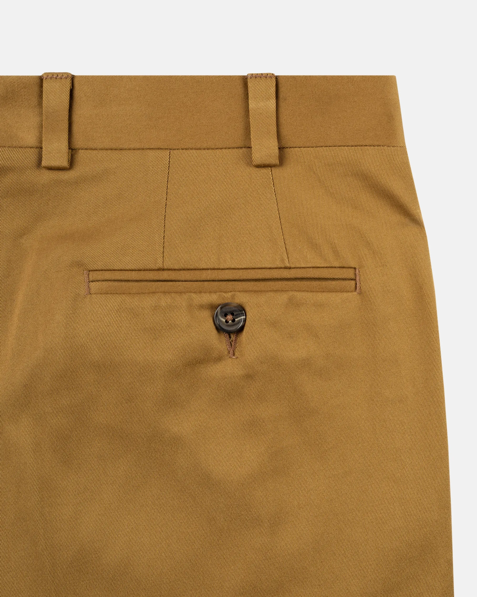 Made-in-Canada Dark Khaki Cotton Drill Cloth Trousers sold by J. Press product image thumbnail 3