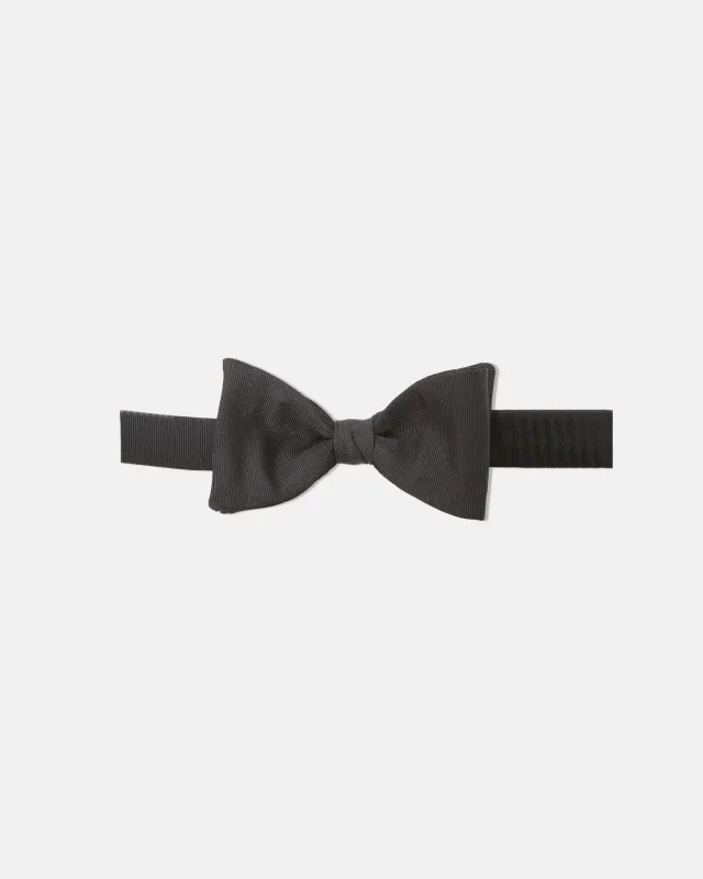 Made-in-England Grosgrain Pre-Tied Formal Bow Tie made by J. Press