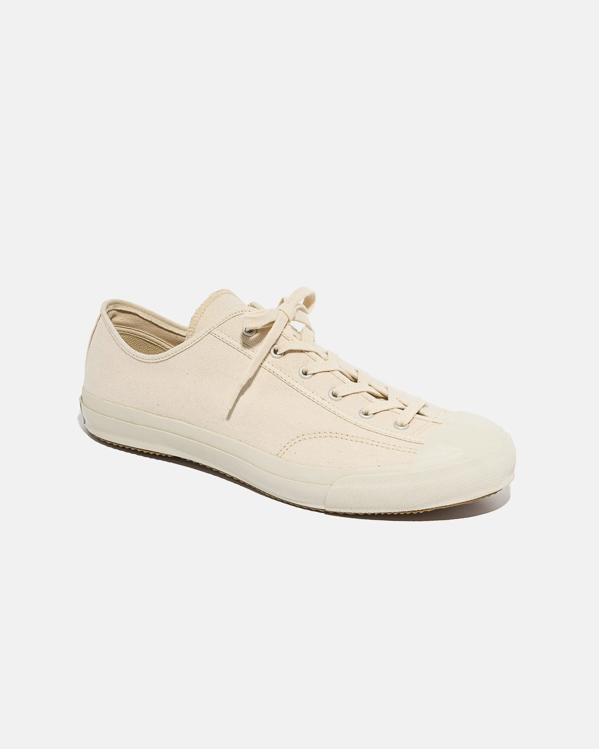 Made-in-Japan White Gym Classic Canvas Sneaker sold by J. Press