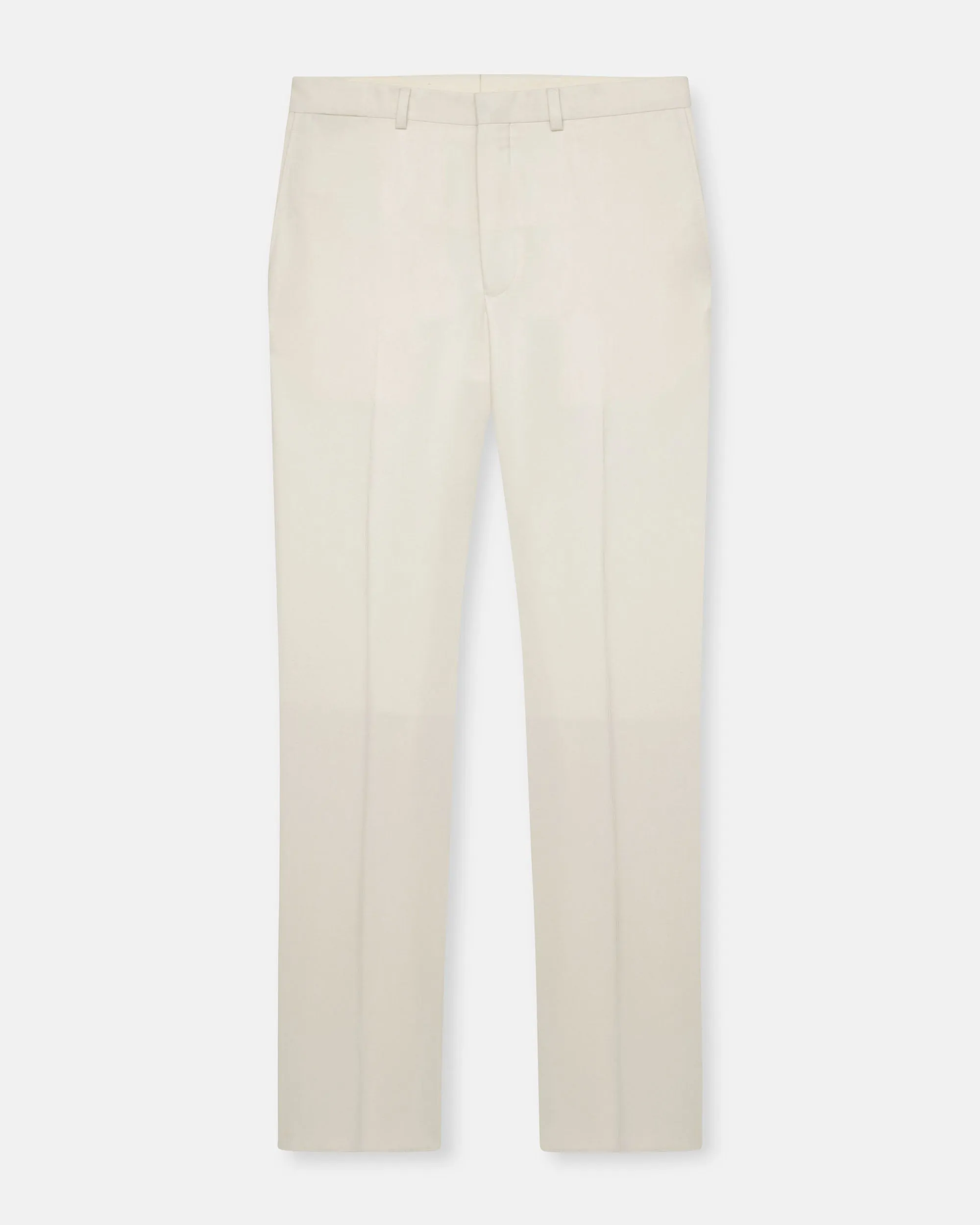 Made-in-Canada White Wool Flannel Trouser sold by J. Press product image thumbnail 2