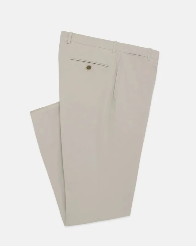 Made-in-Canada Tan Seersucker Trouser made by J. Press